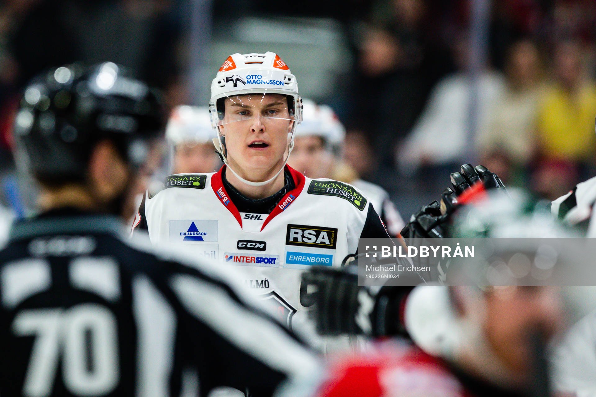Malmö Redhawks Fredrik Händemark jublar