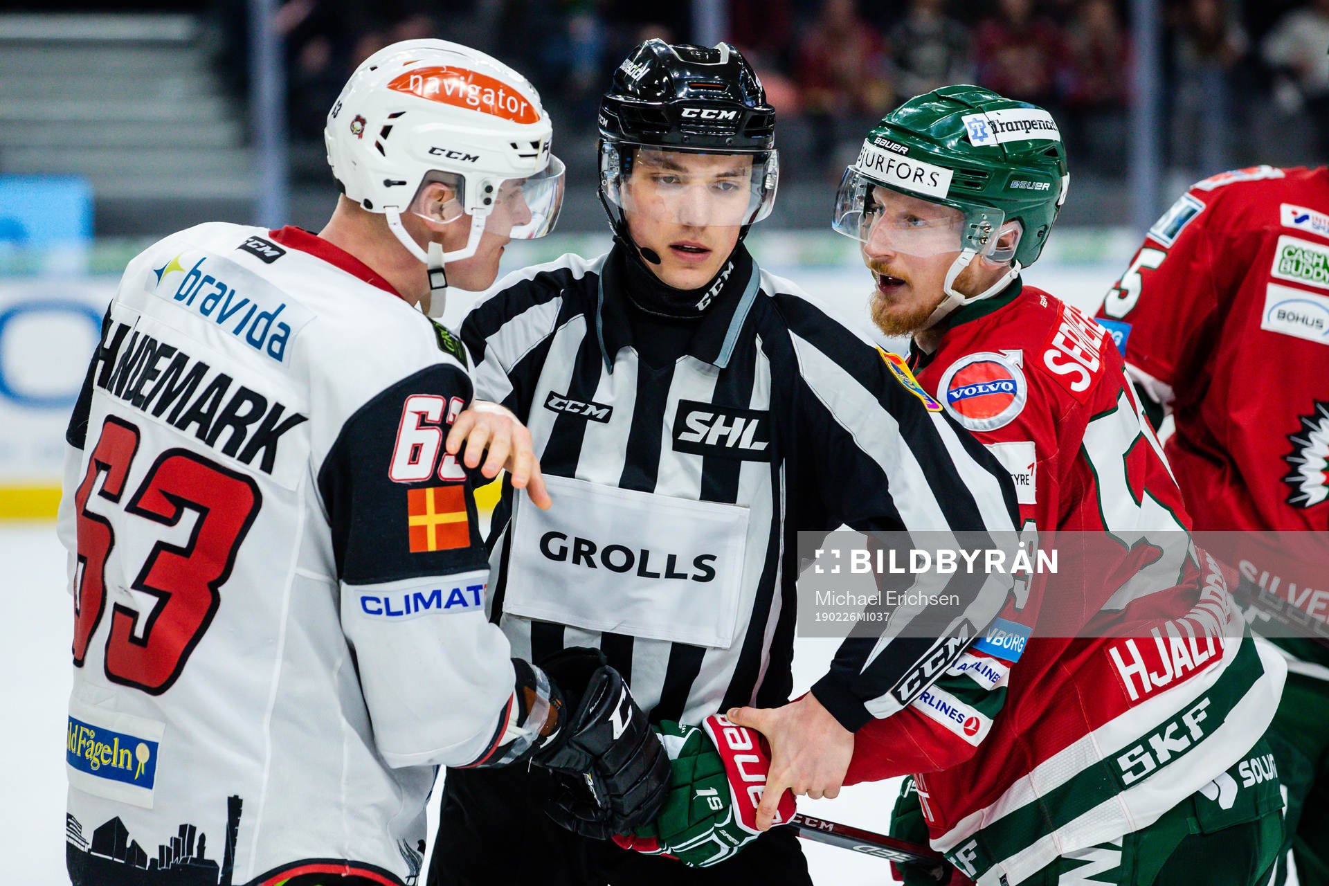 Malmö Redhawks Fredrik Händemark i bråk med Frölundas