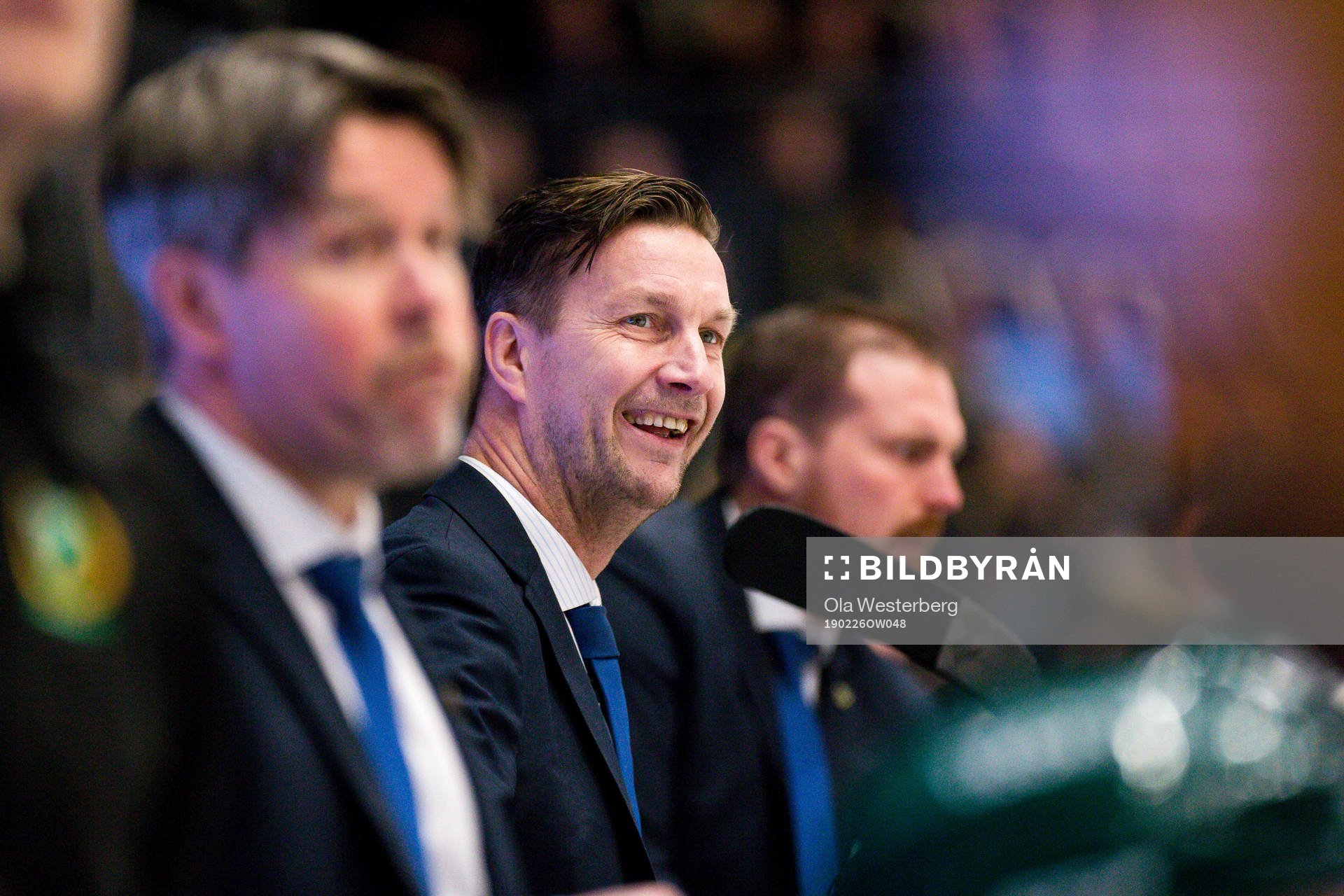 Färjestads tränare Johan Pennerborn