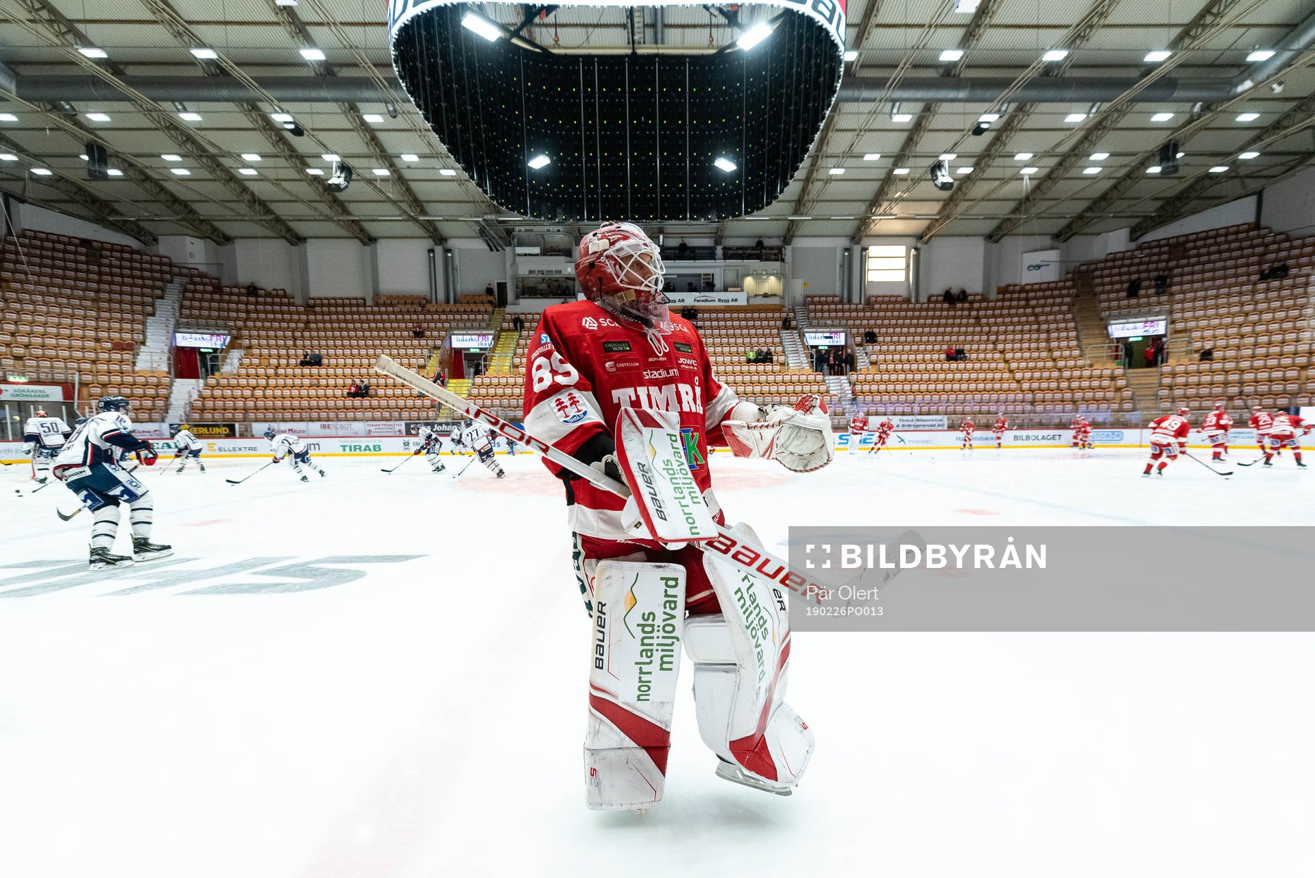 Timrås målvakt Niklas Svedberg
