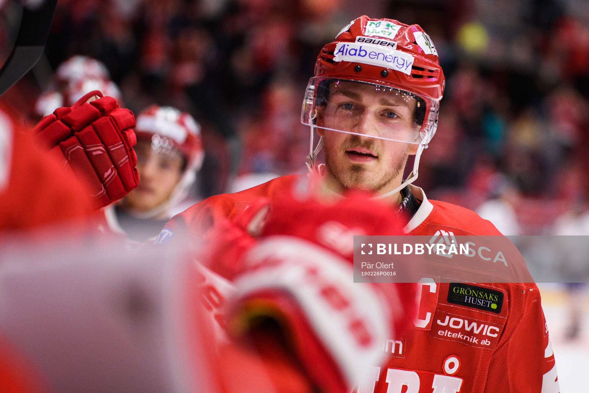 Timrås Hampus Larsson jublar