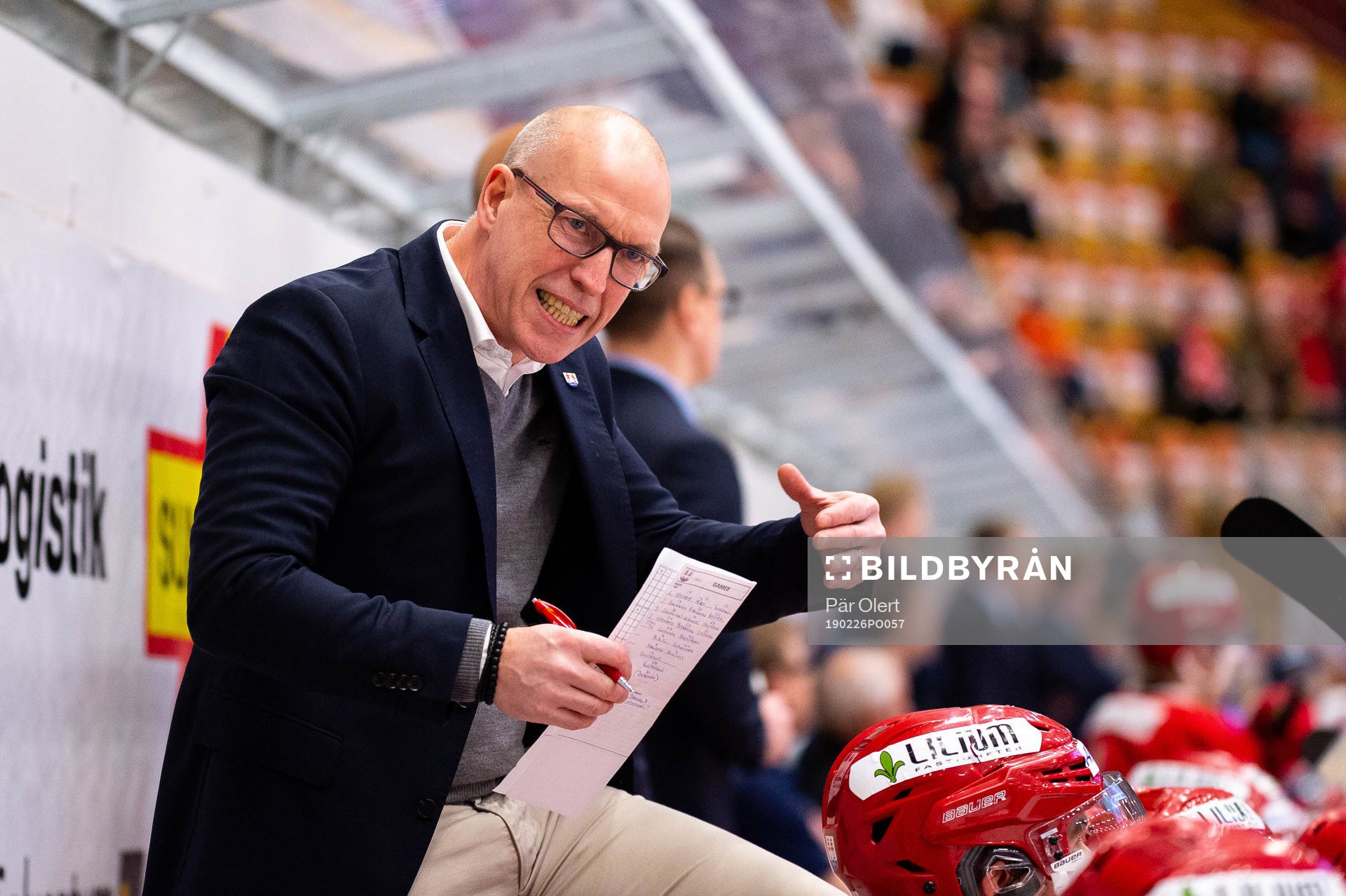 Timrås tränare Fredrik Andersson