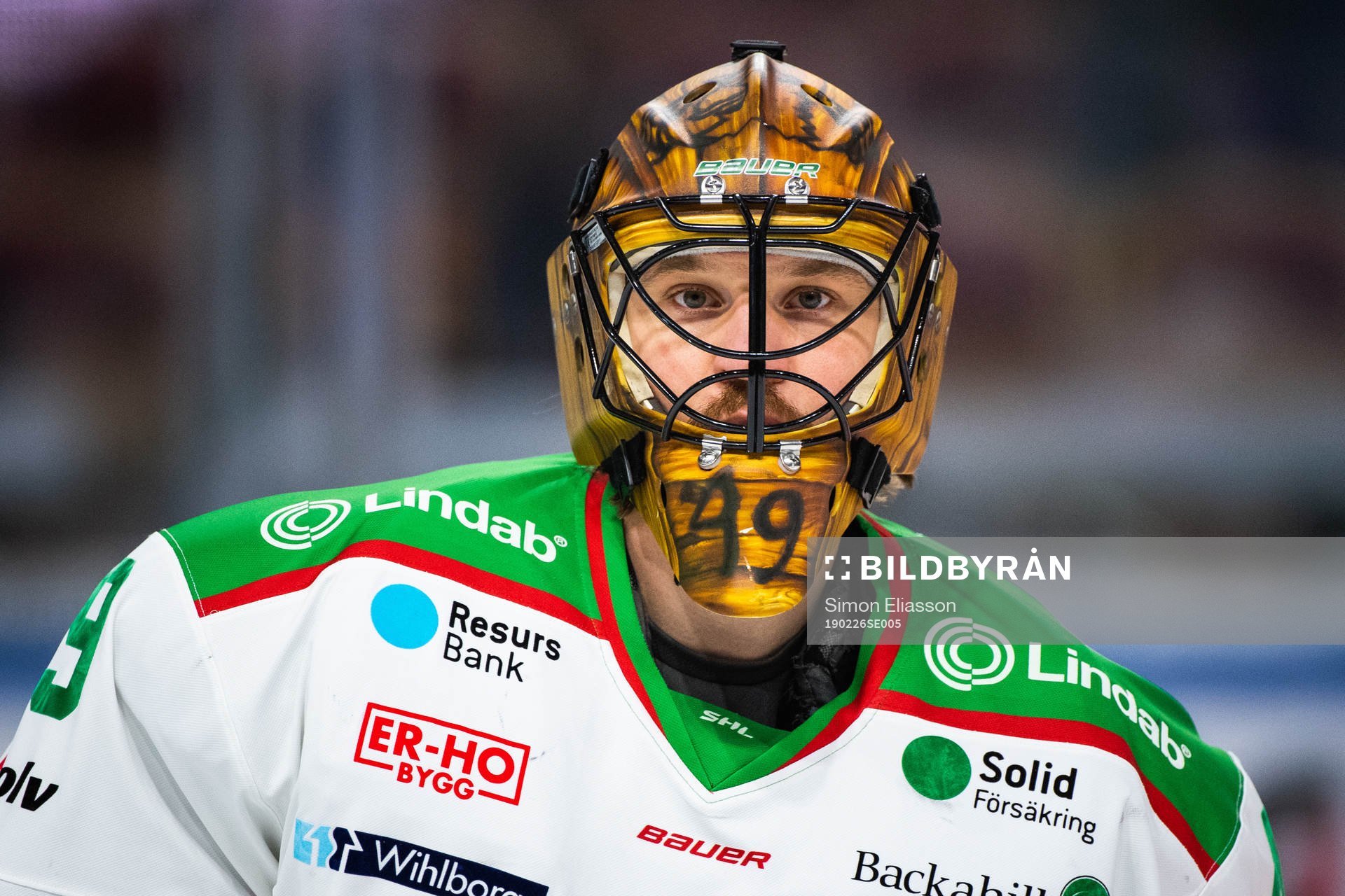 Rögles målvakt Justin Pogge