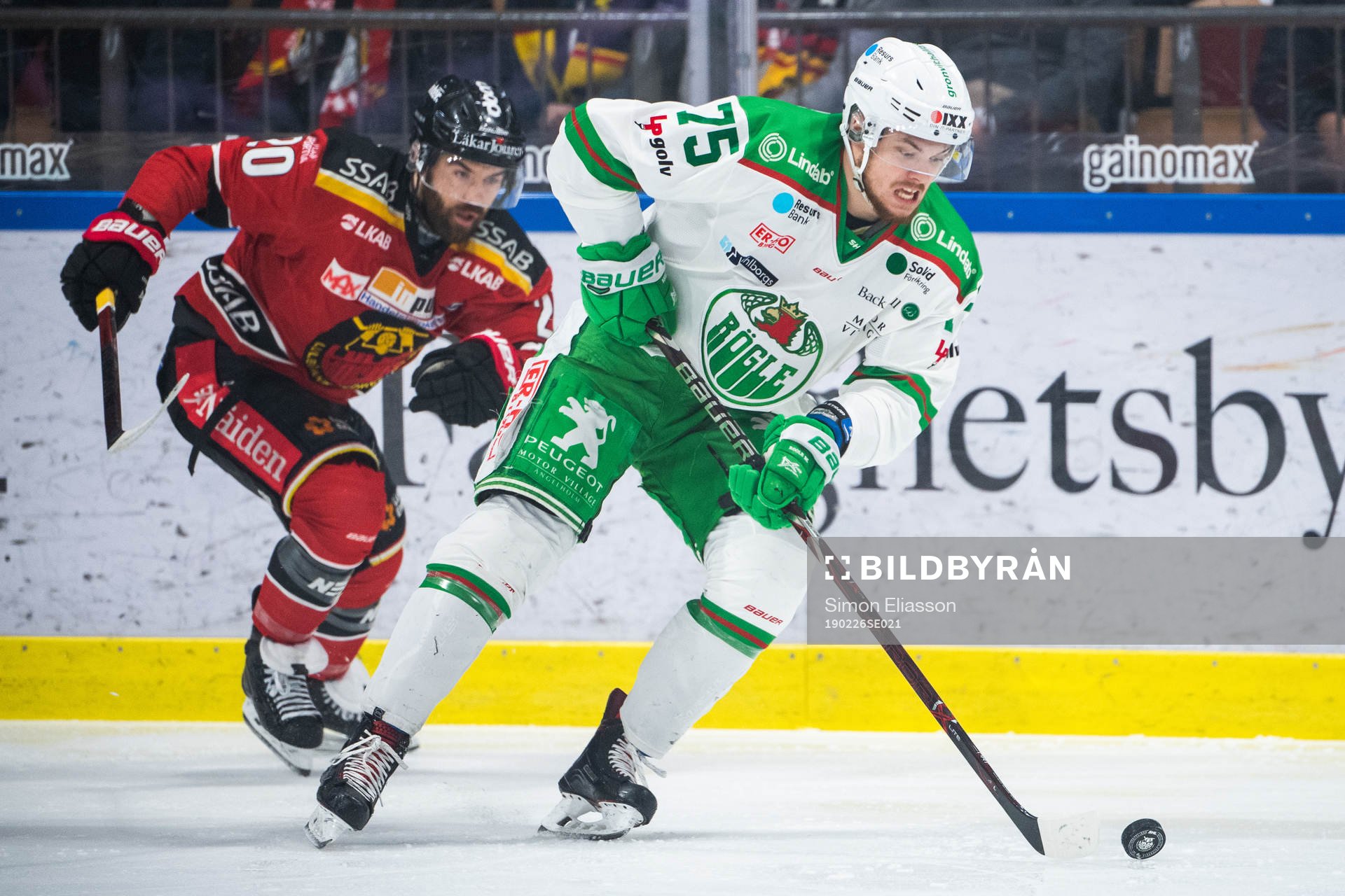 Luleås Jack Connolly och Rögles Lucas Elvenes