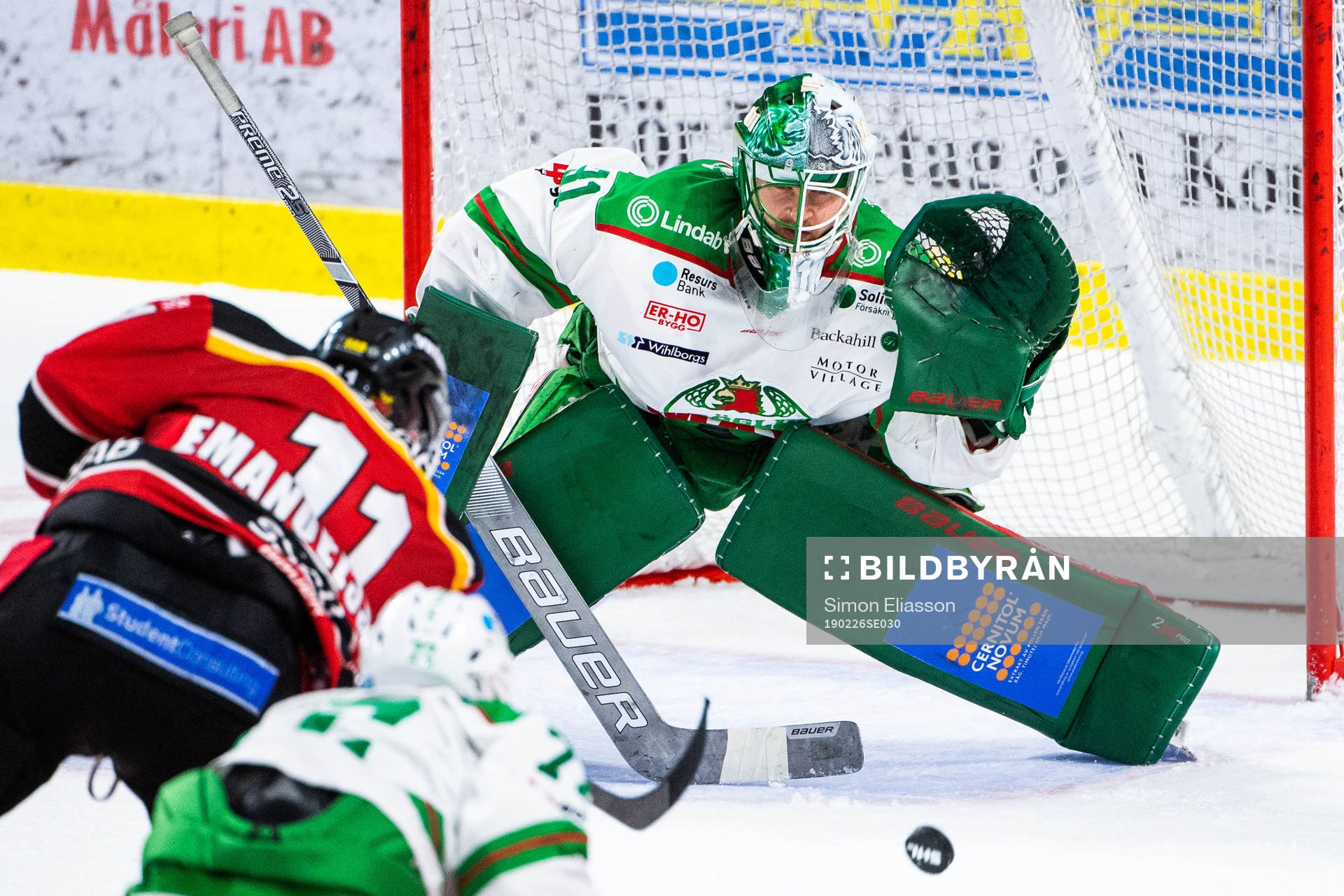 Rögles målvakt Ville Kolppanen