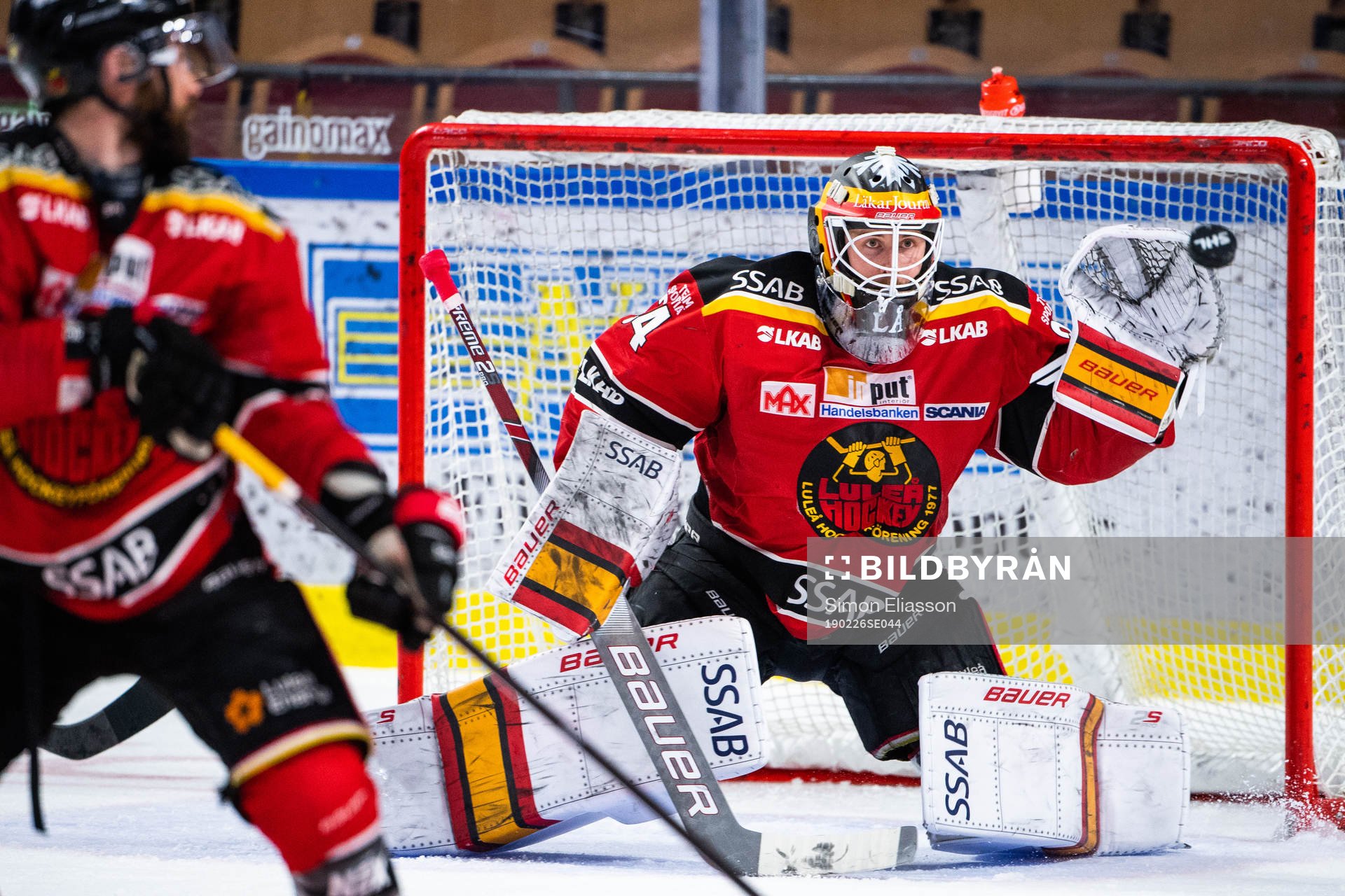 Luleås målvakt Joel Lassinantti