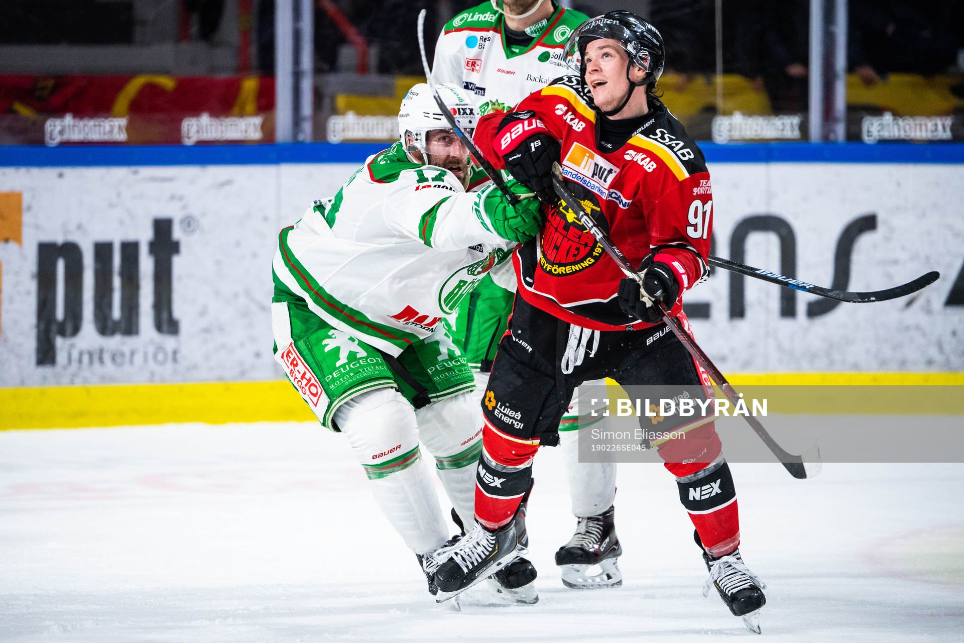 Rögles Taylor Matson och Luleås Austin Farley