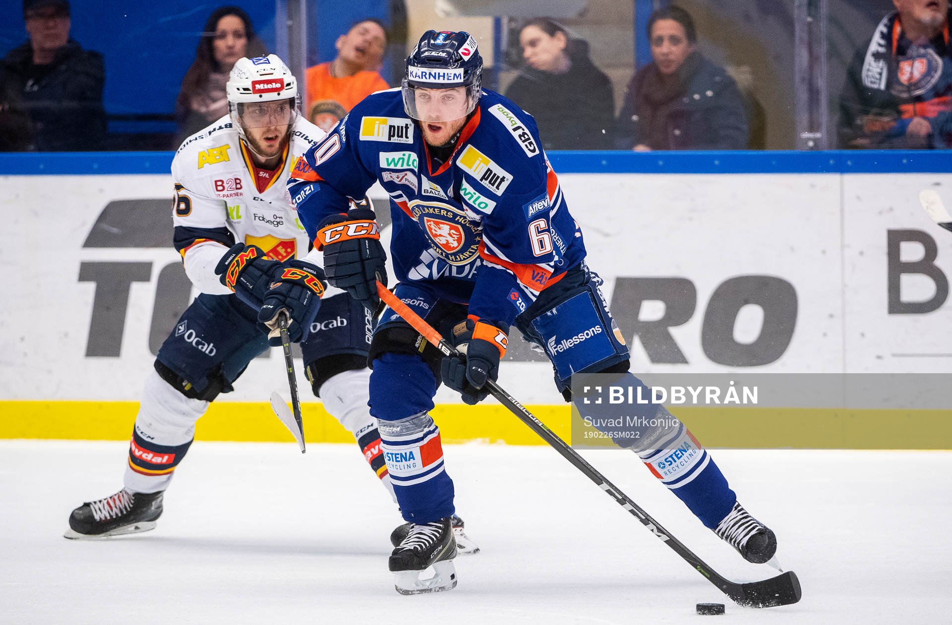 Växjös Erik Josefsson och Djurgårdens Robin Norell