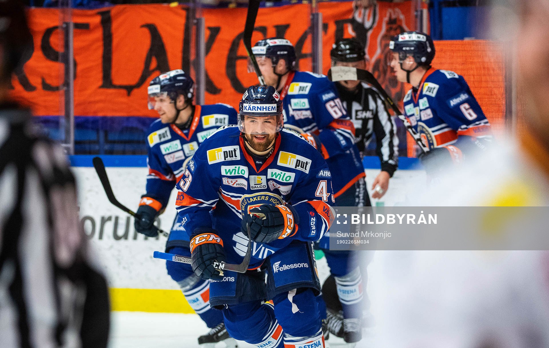 Växjös Nichlas Hardt jublar