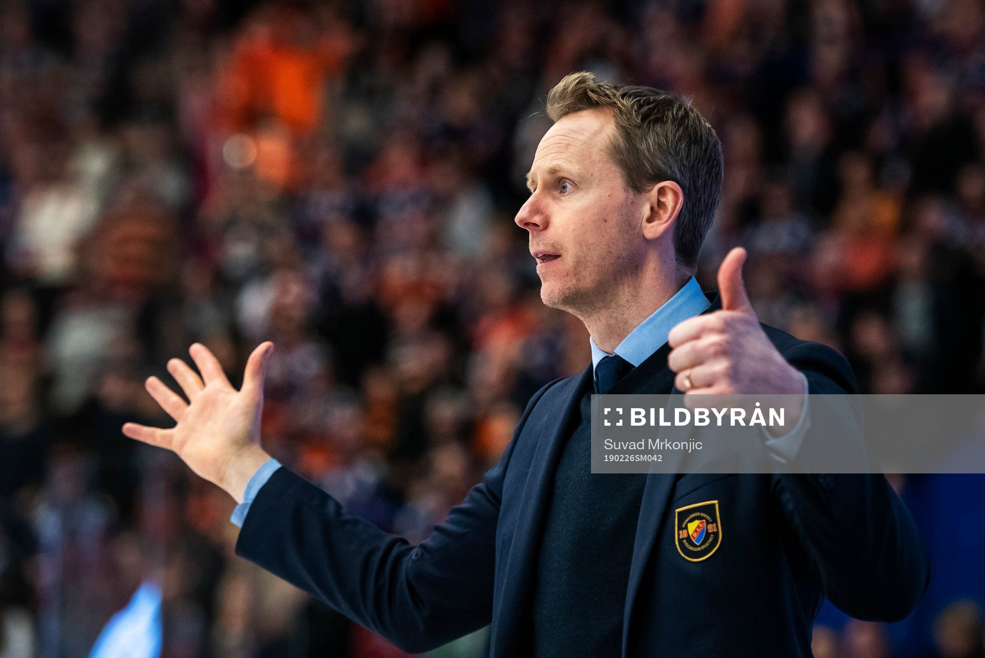 Djurgårdens tränare Robert Ohlsson