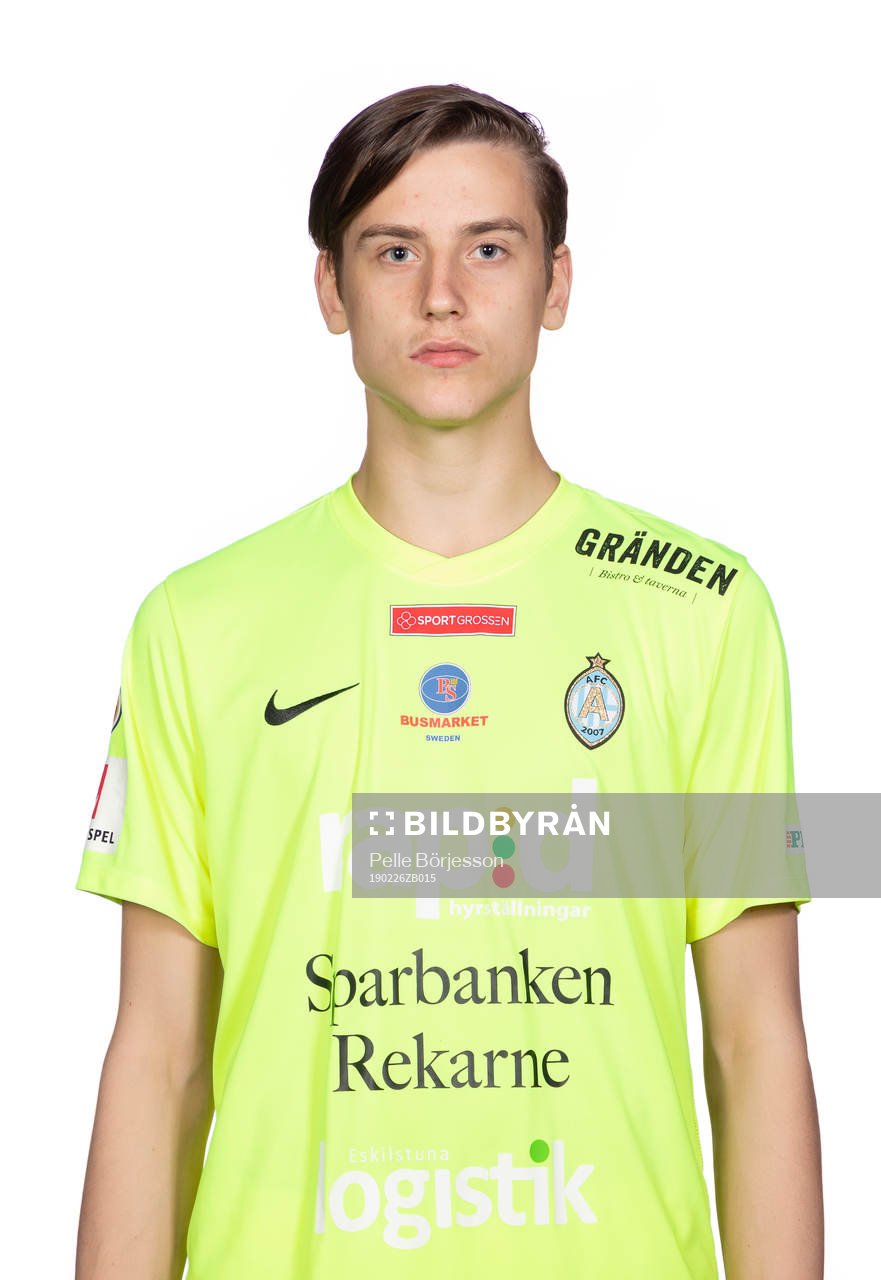 AFC Eskilstunas målvakt Wille Jakobsson