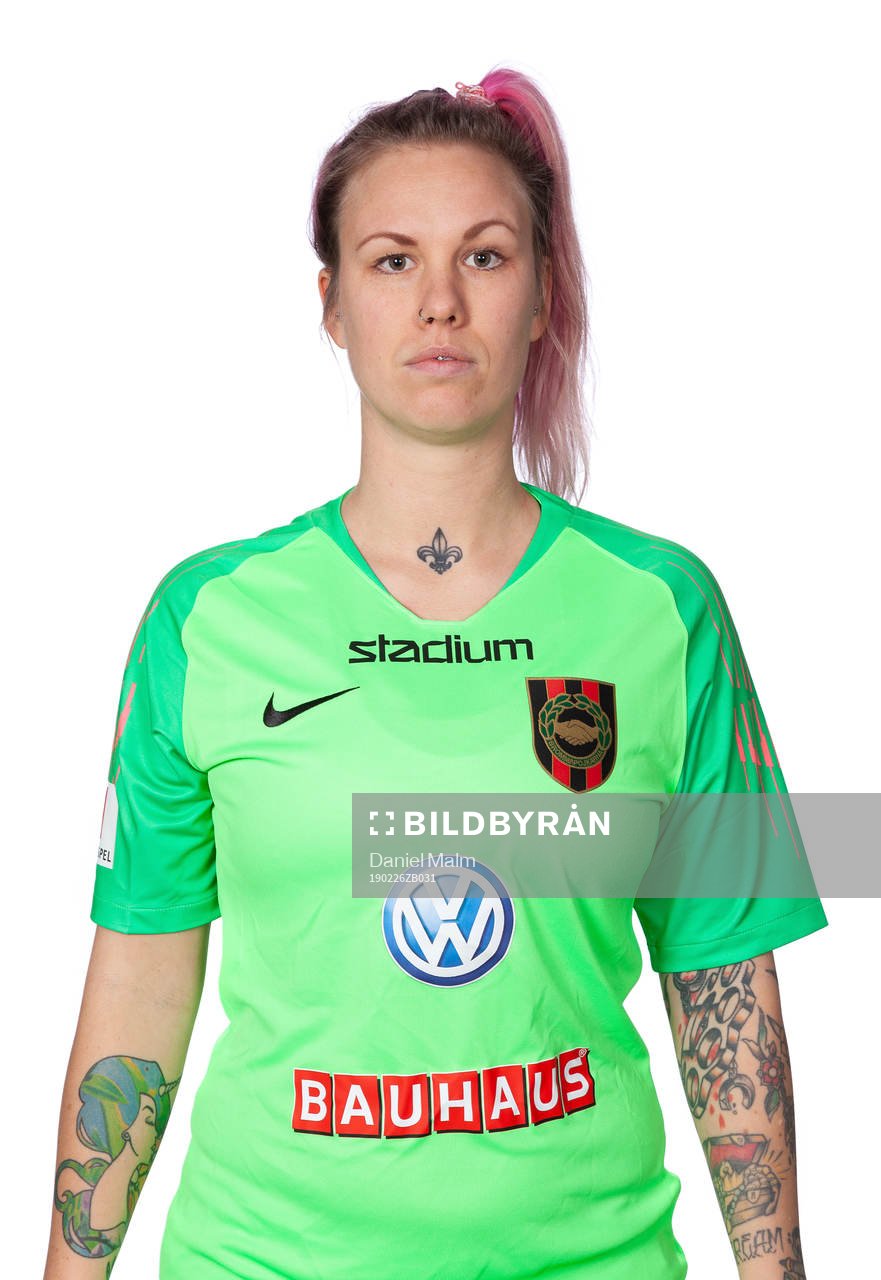 Brommapojkarnas målvakt Kaisa Nilsson