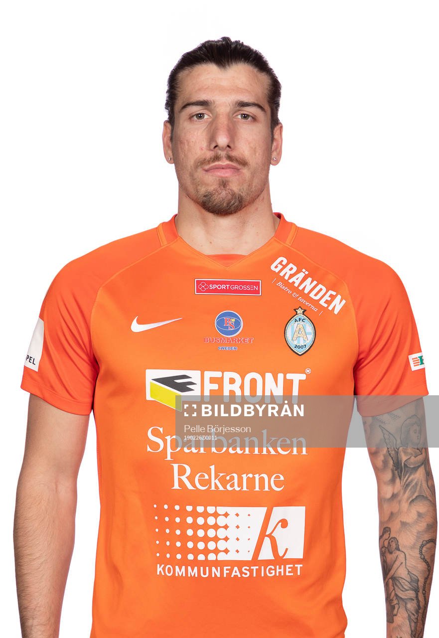 AFC Eskilstunas Christian Miljevic