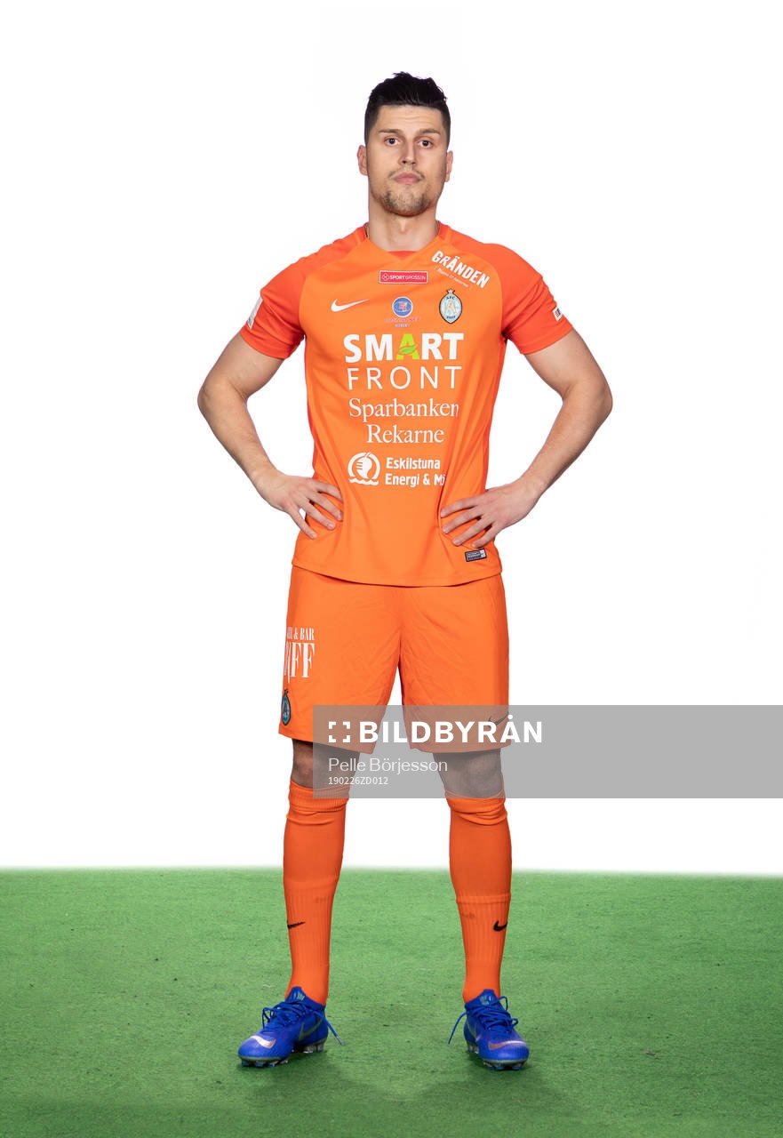 AFC Eskilstunas Luka Mijaljević