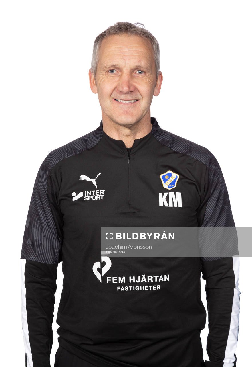 Halmstads assisterande tränare Keith Millen