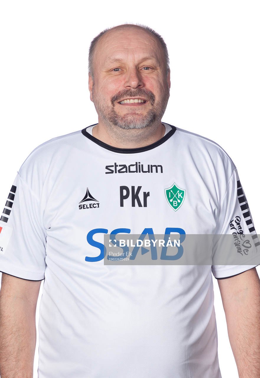 Brages målvaktstränare Peter Kristoffersson poserar för ett porträtt den 26 februari 2019 i Borlänge.
