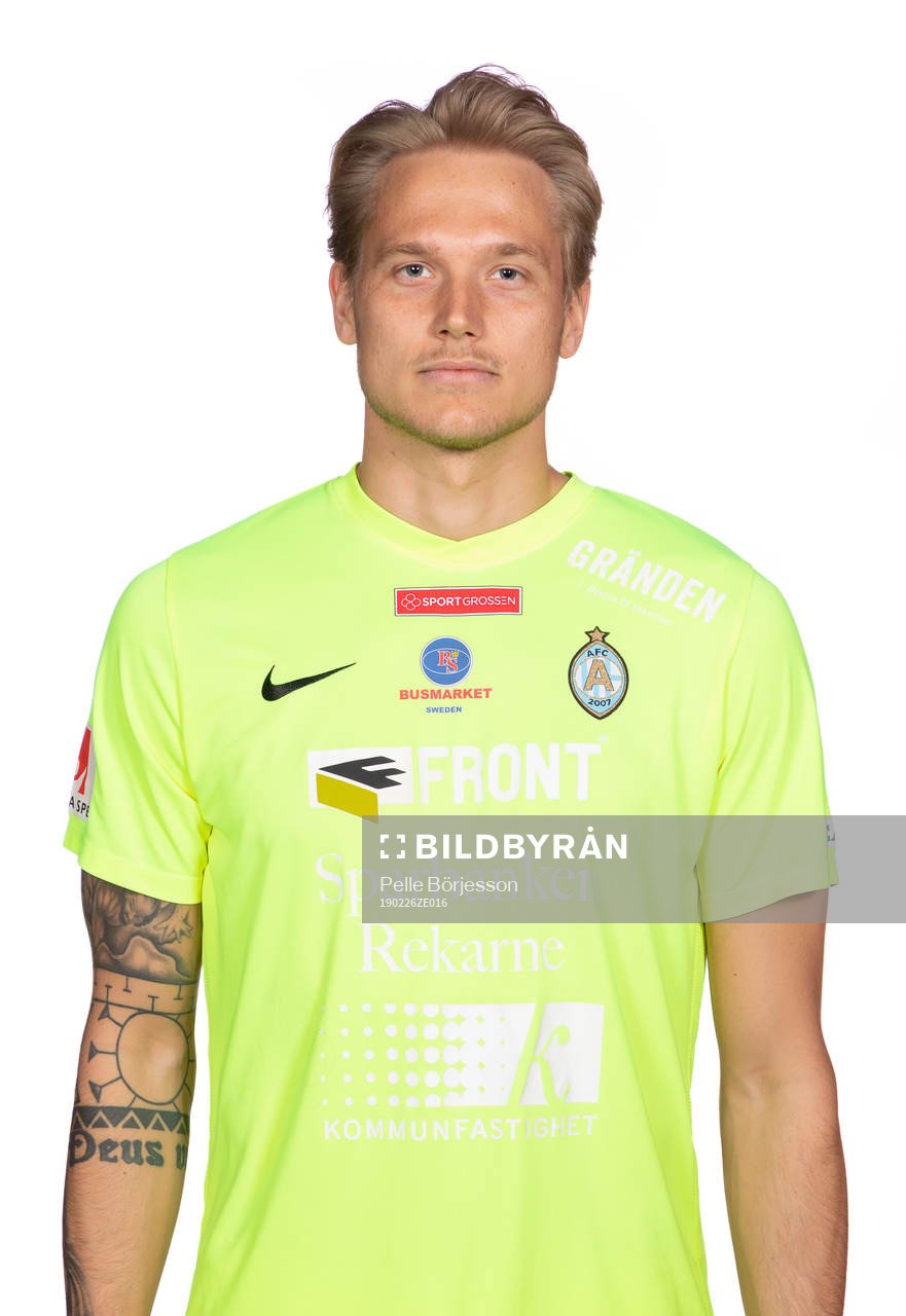 AFC Eskilstunas målvakt Ole Söderberg