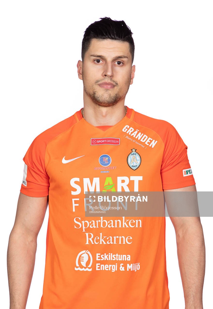 AFC Eskilstunas Luka Mijaljević