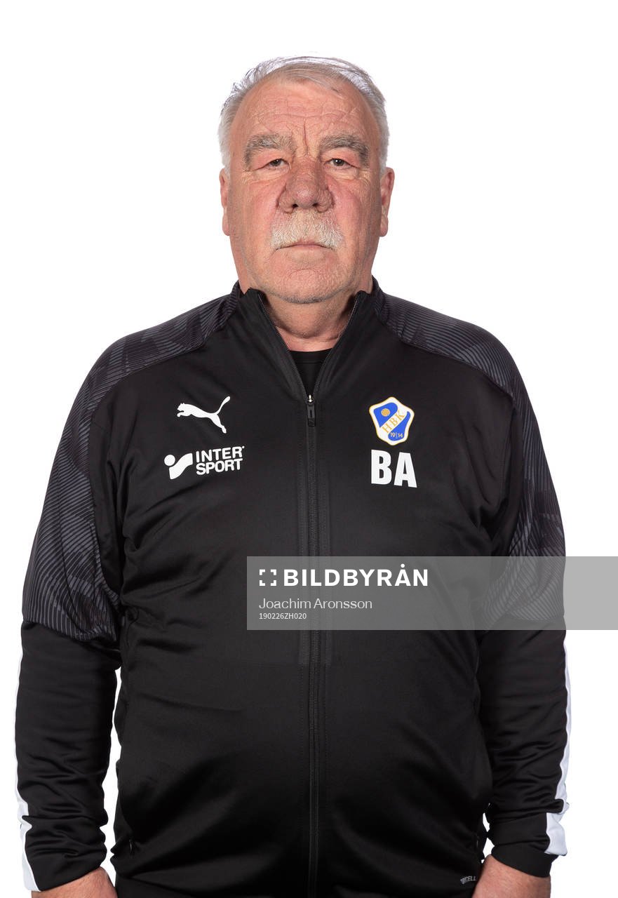Halmstads materialförvaltare Bertil Andersson poserar för ett porträtt den 26 februari 2019 i Halmstad.