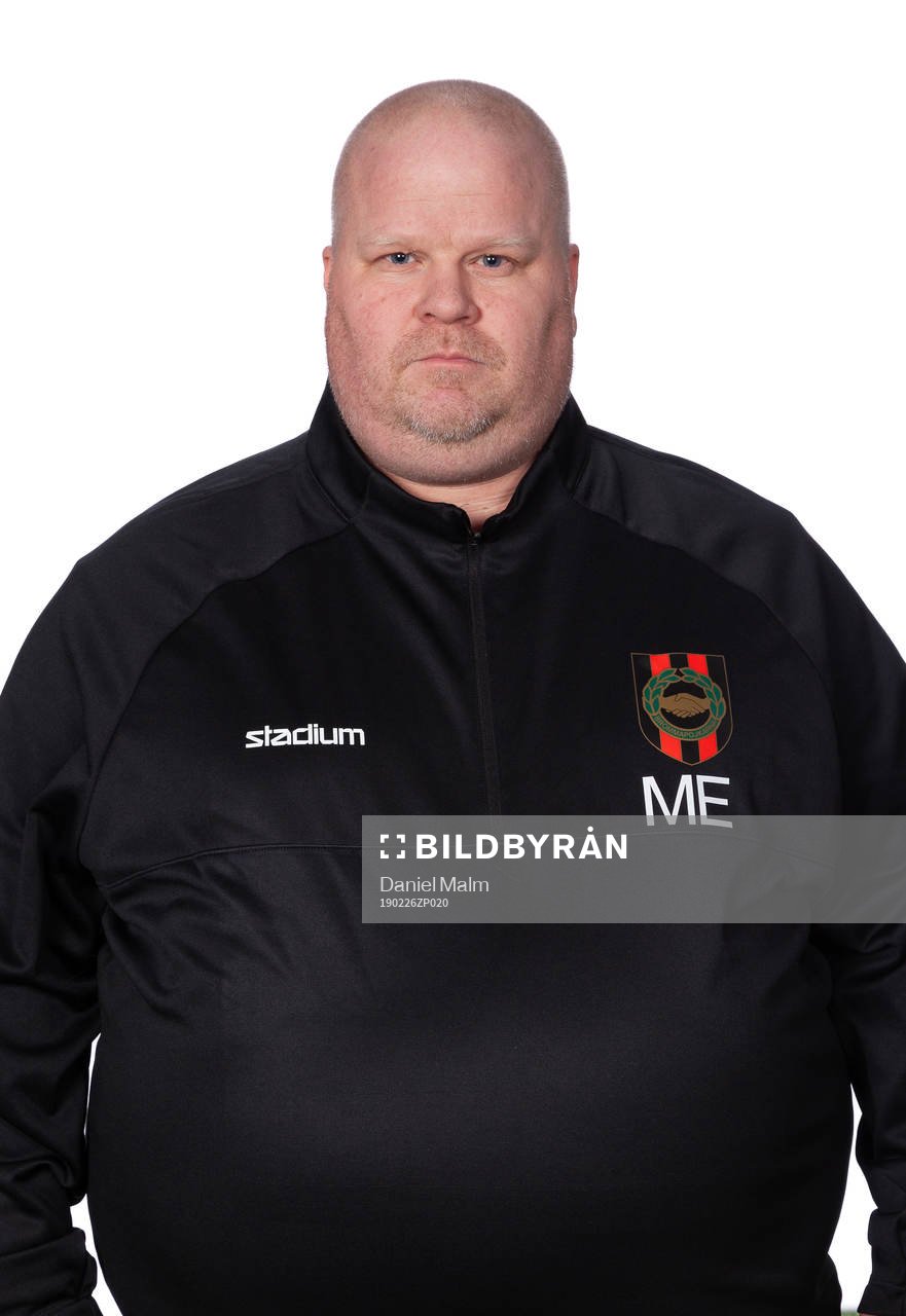 Brommapojkarnas assisterande Manager Mattias Eriksson