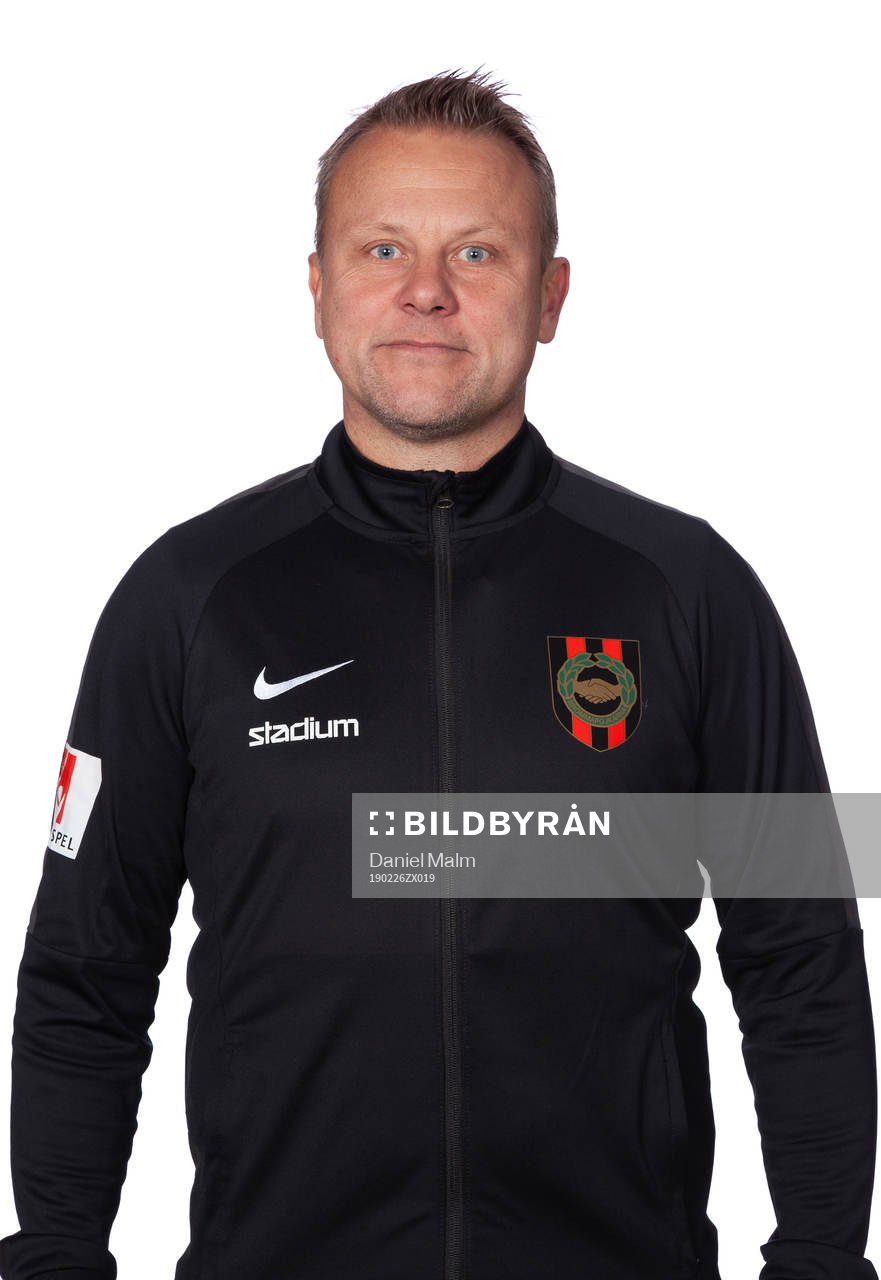 Brommapojkarnas manager Roberth Björknesjö