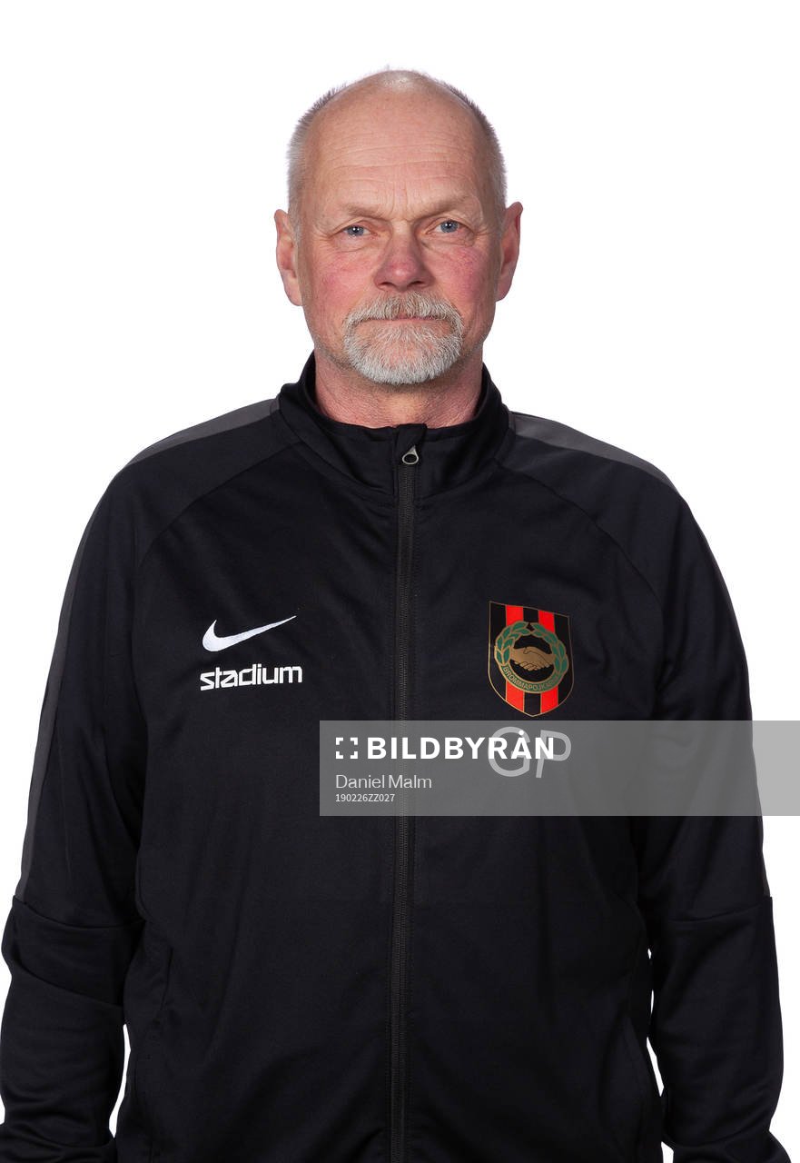 Brommapojkarnas målvaktstränare Göran Pettersson