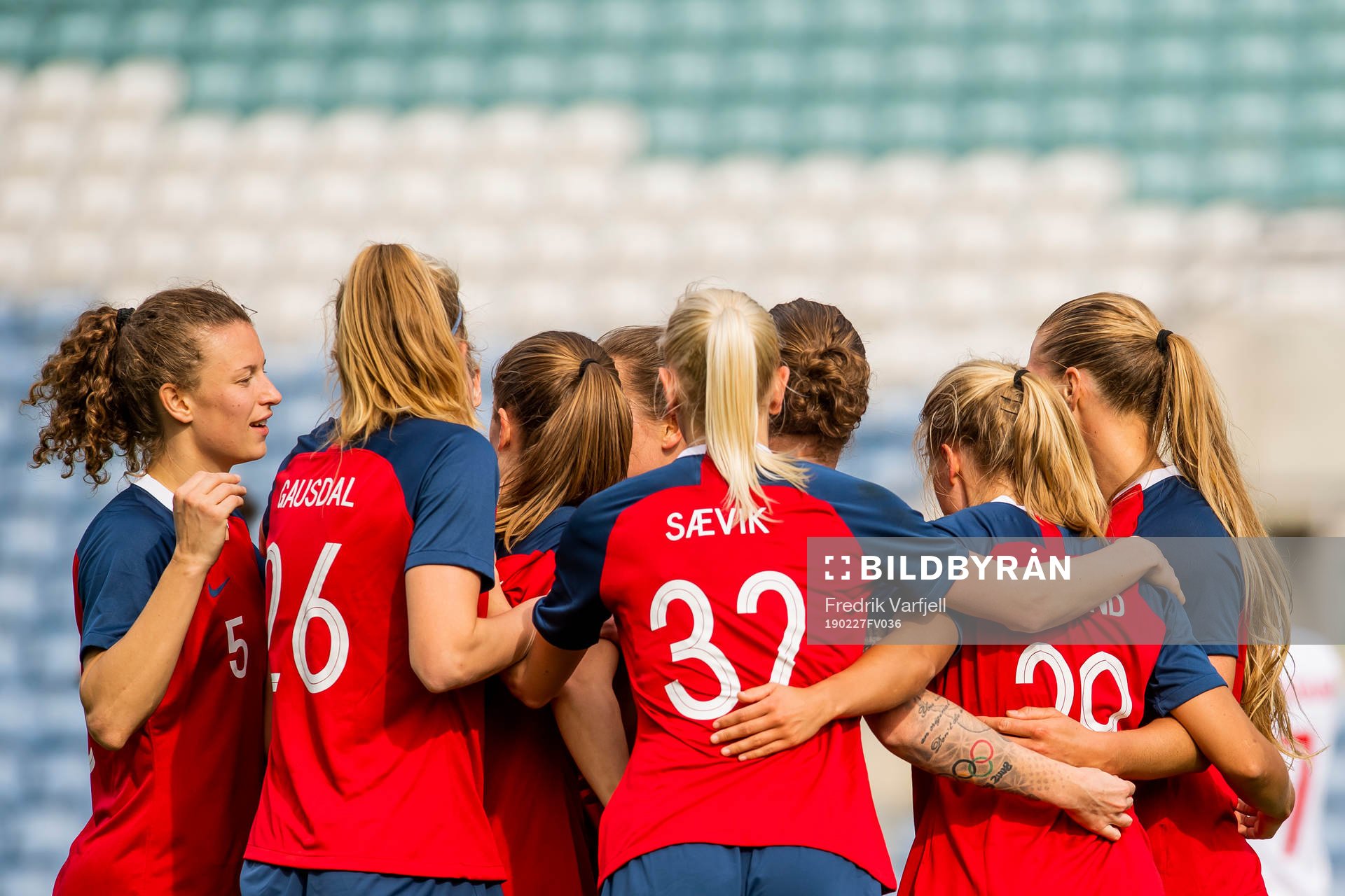 Lisa-Marie Karlseng Utland of Norway  celebrates with her