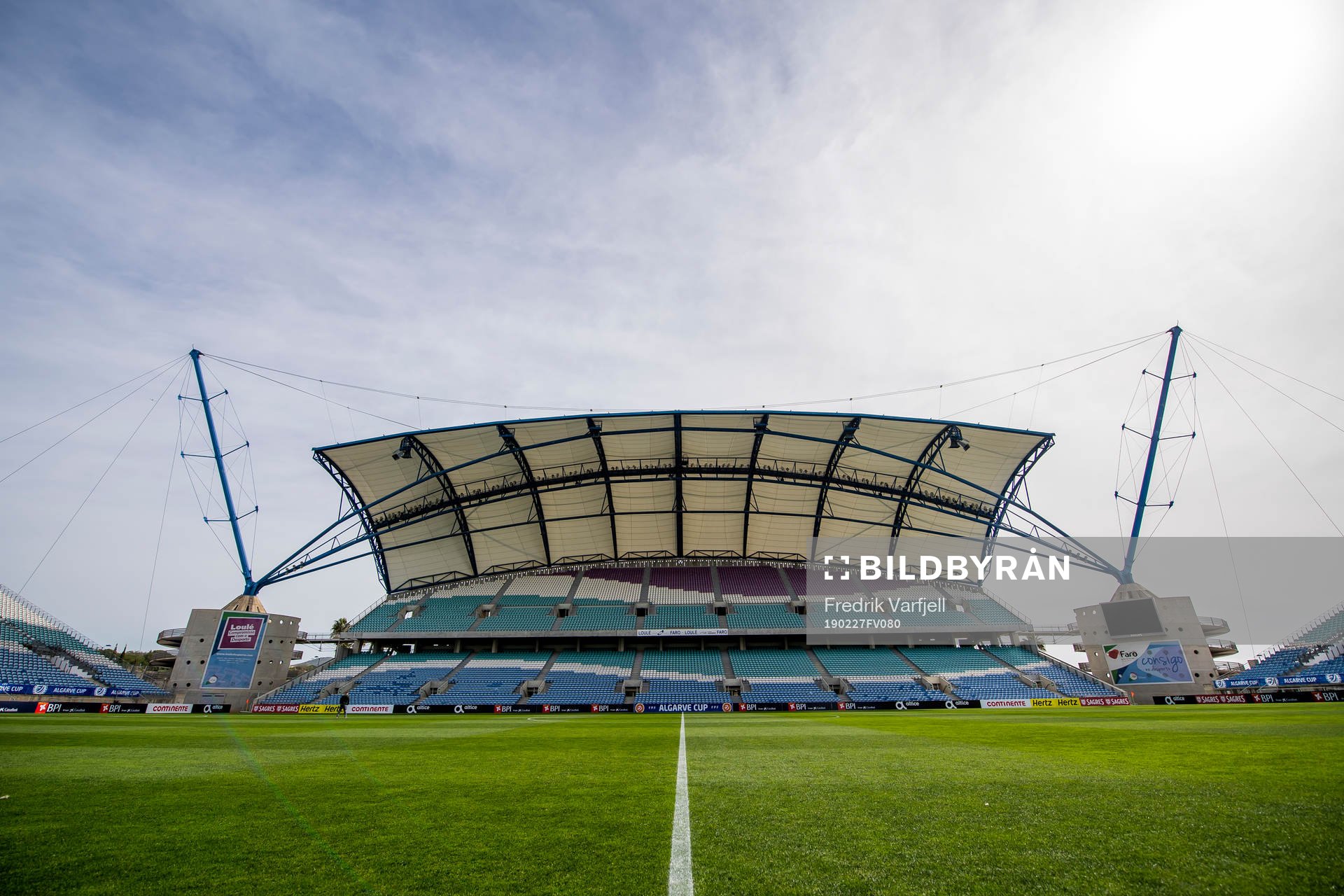 General view of Estadio Algarve