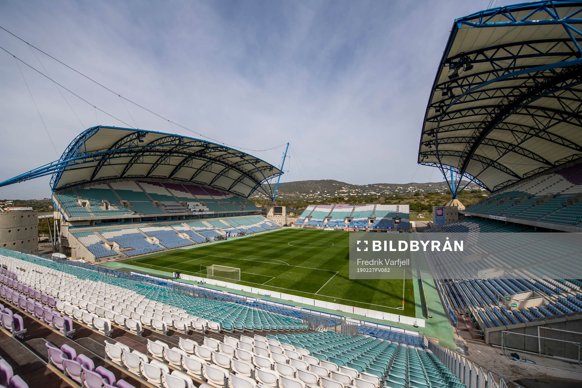 General view of Estadio Algarve