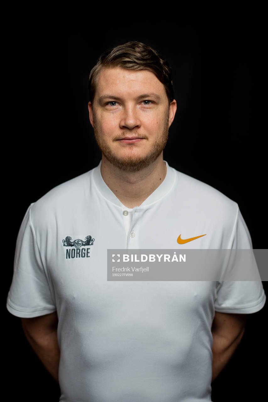 Marius Eriksrud poses for a portrait
