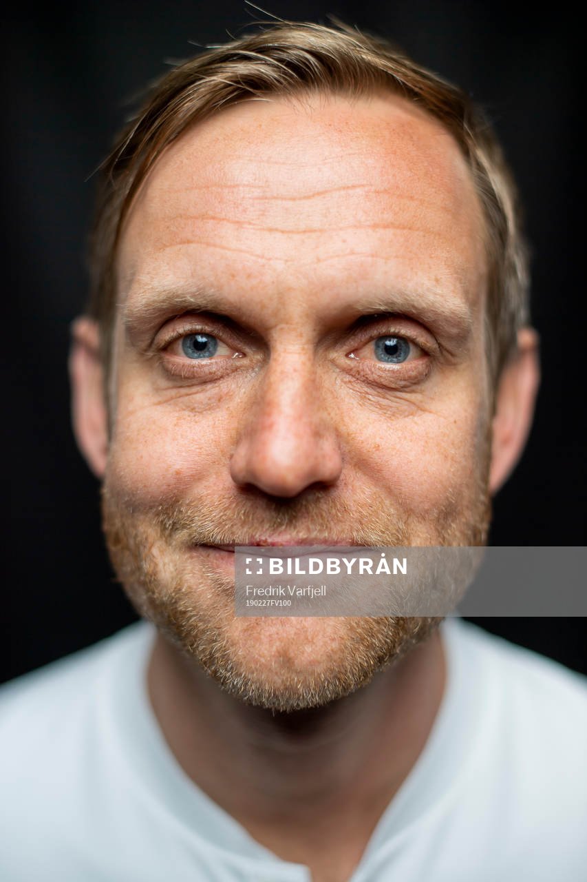 Martin Sjögren, head coach of Norway, poses for a portrait