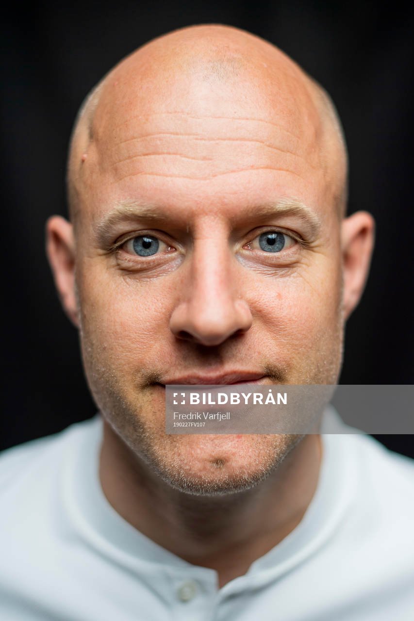 Anders Jacobson, assistant coach of Norway, poses for a