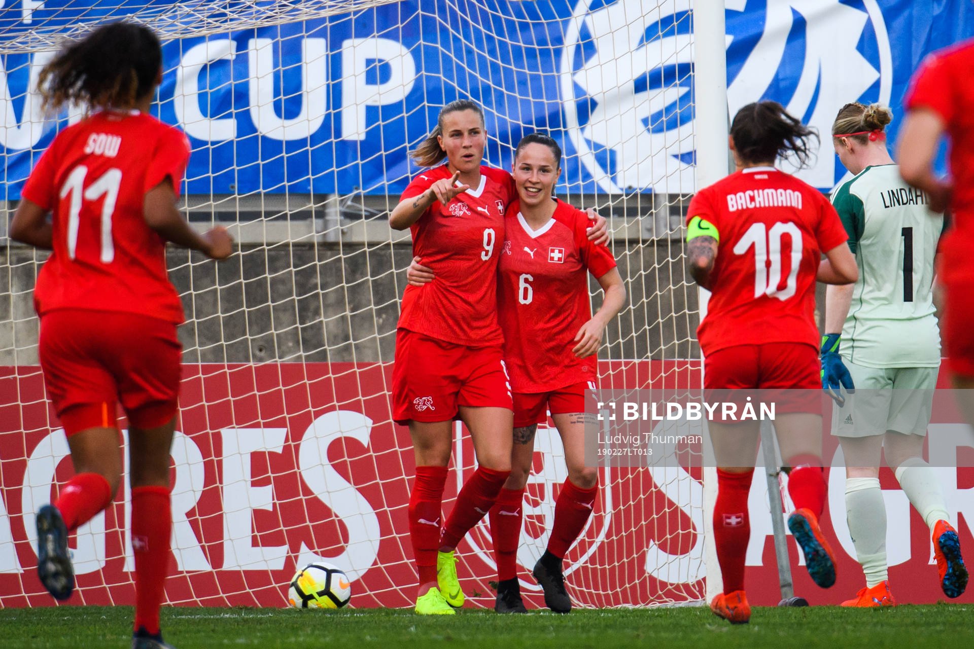 Geraldine Reuteler and Ana-Maria Crnogorcevic of