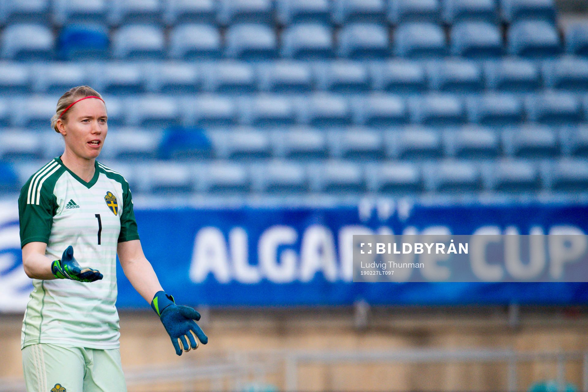 Goalkeeper Hedvig Lindahl