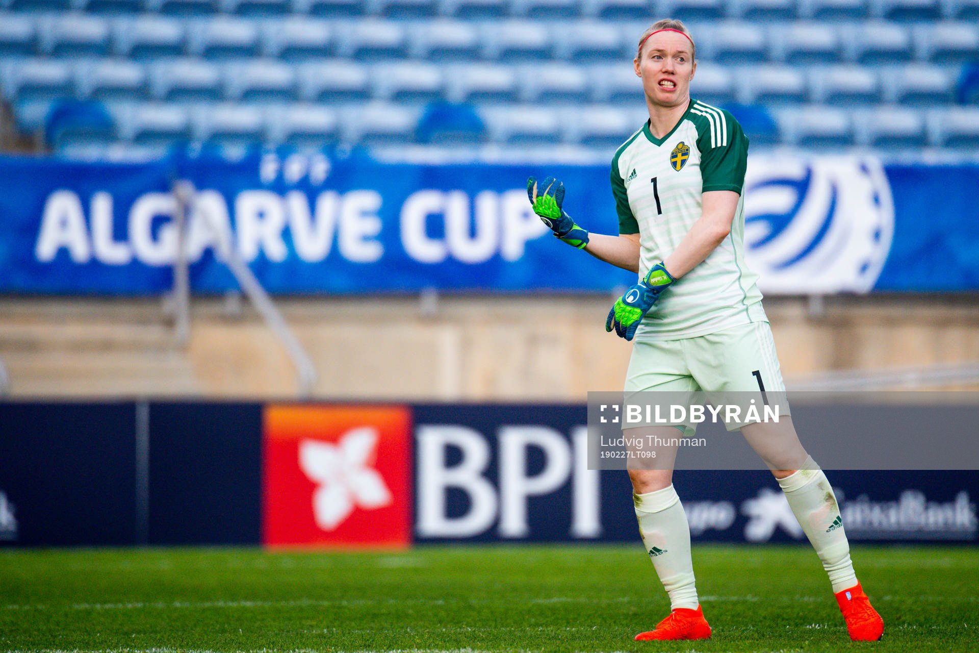 Goalkeeper Hedvig Lindahl