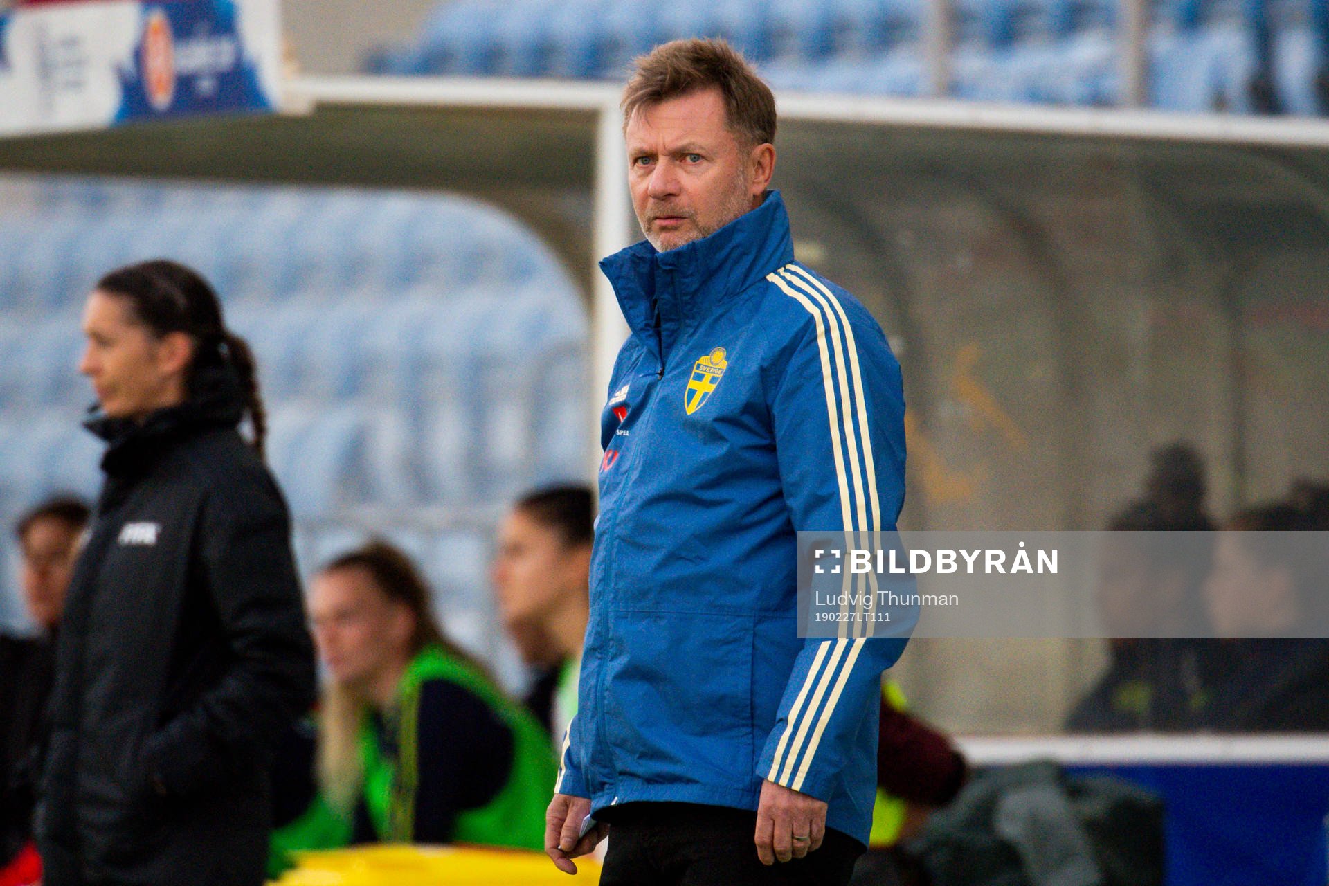 Peter Gerhardsson, head coach of Sweden