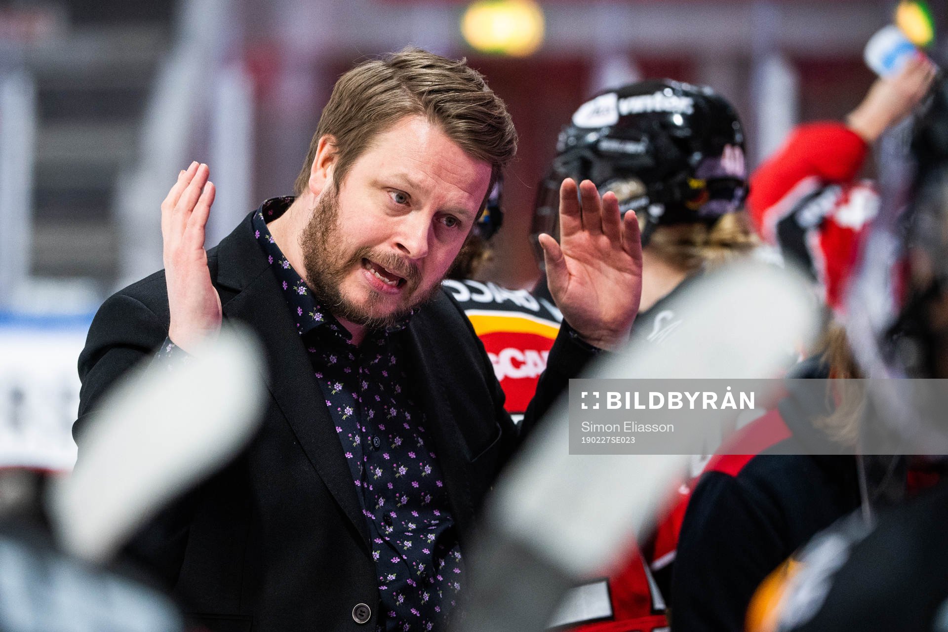 Luleås tränare Fredrik Glader