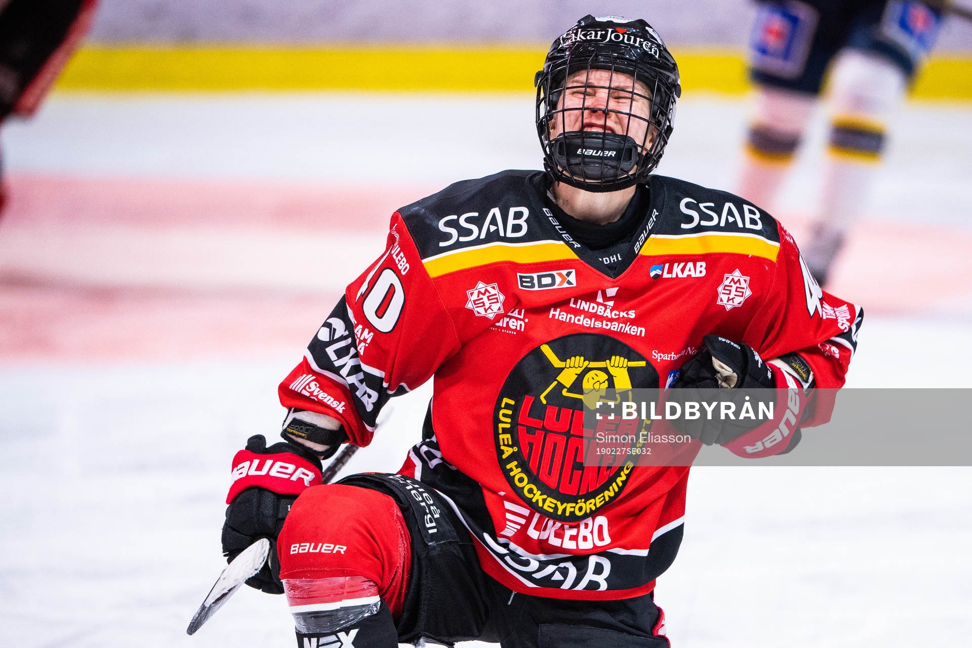 Luleås Noora Tulus jublar