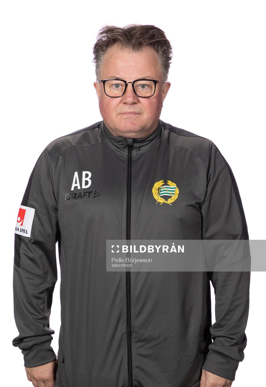 Hammarbys materialansvarig Anders Bitén
