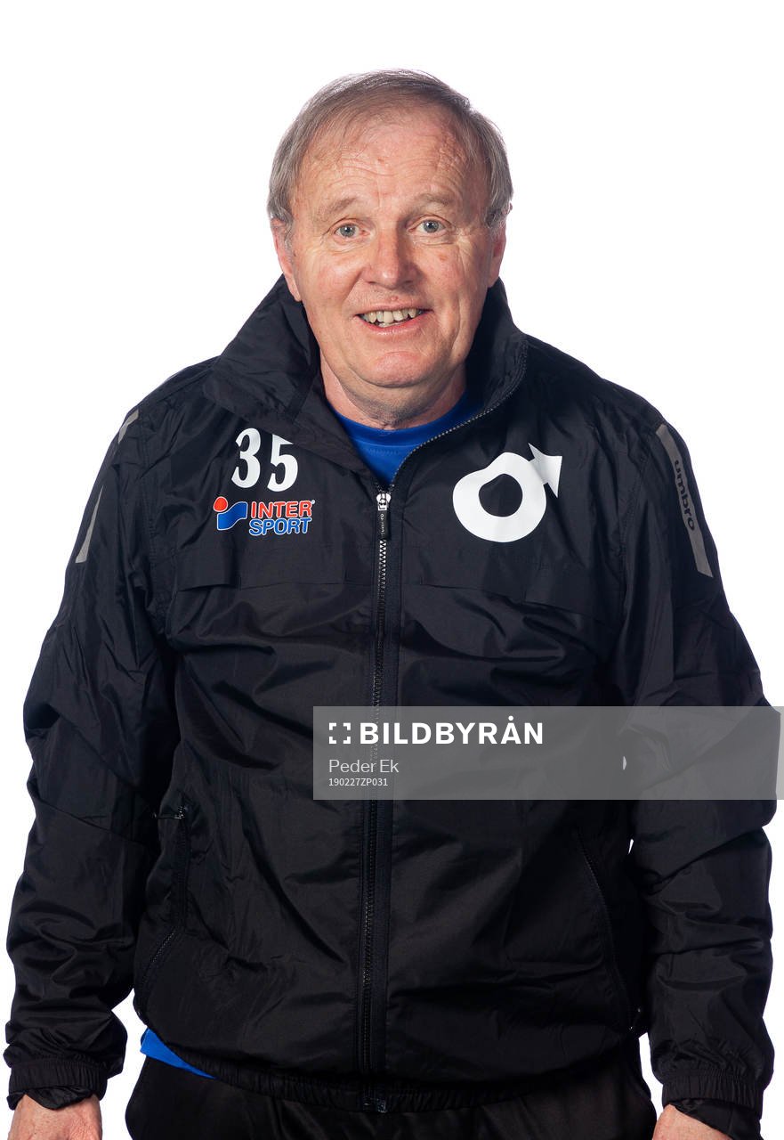 Degerfors lagledare Stig Ekman poserar för ett porträtt den 27 februari 2019 i Degerfors.
