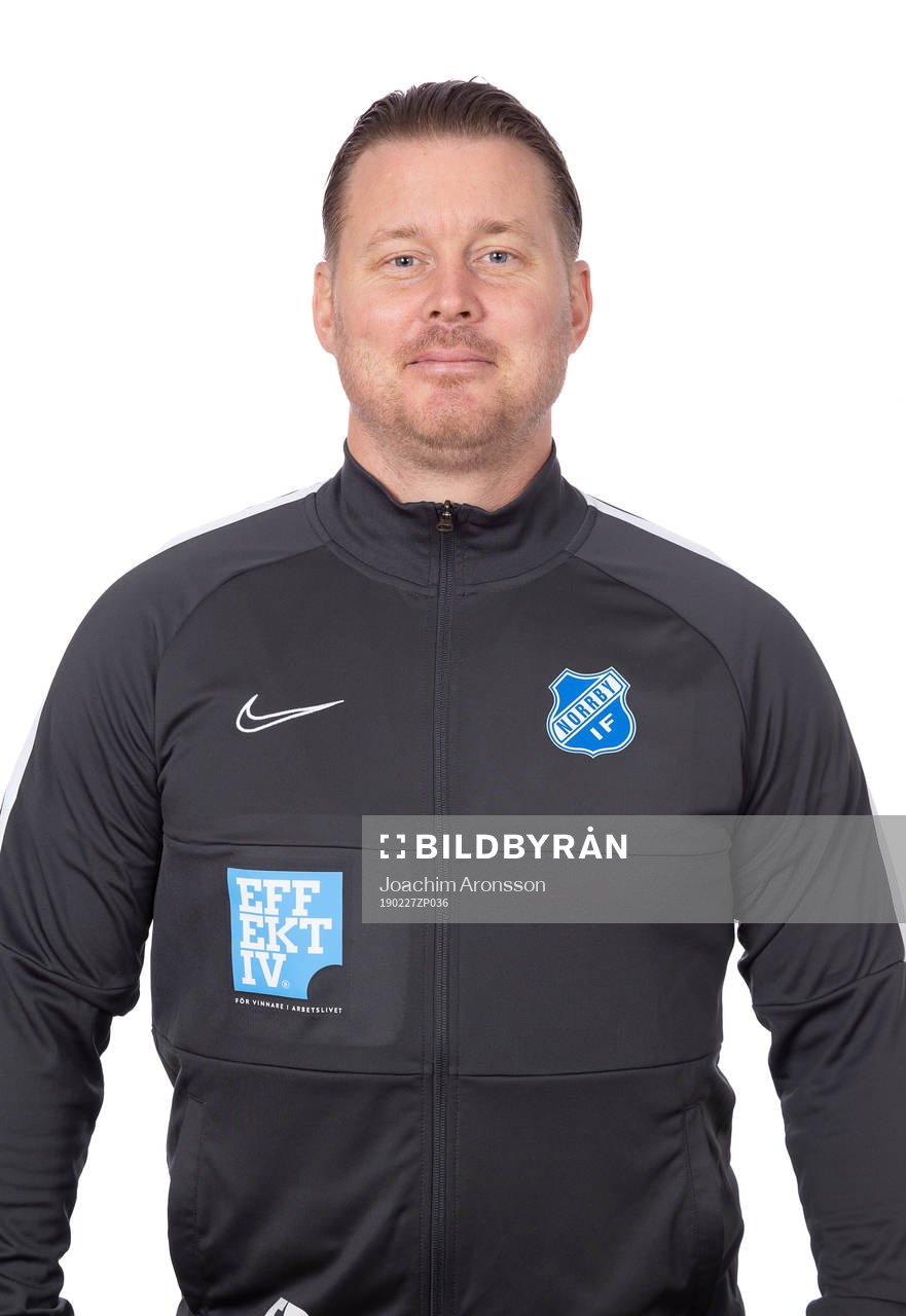 Norrbys assisterande tränare Fredrik Berglund
