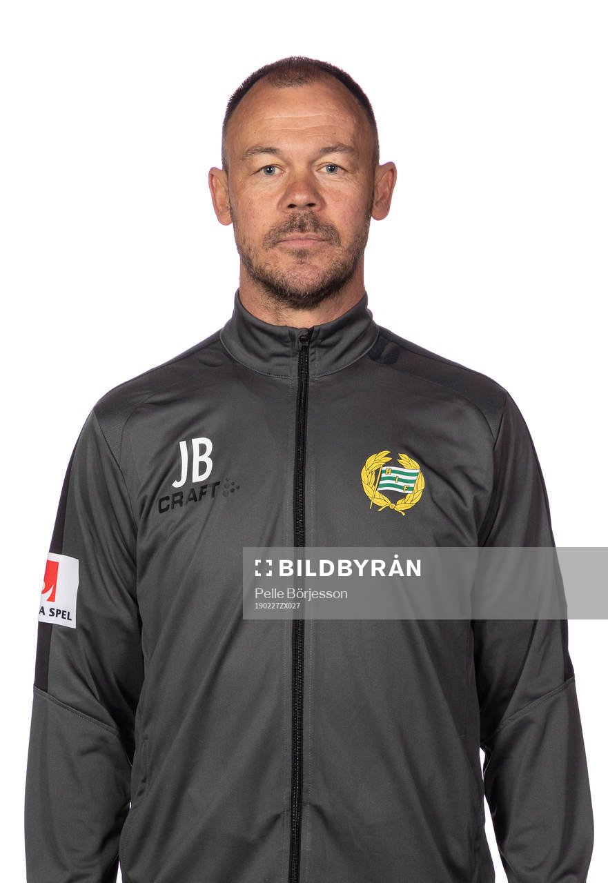 Hammarbys assisterande tränare Joachim Björklund
