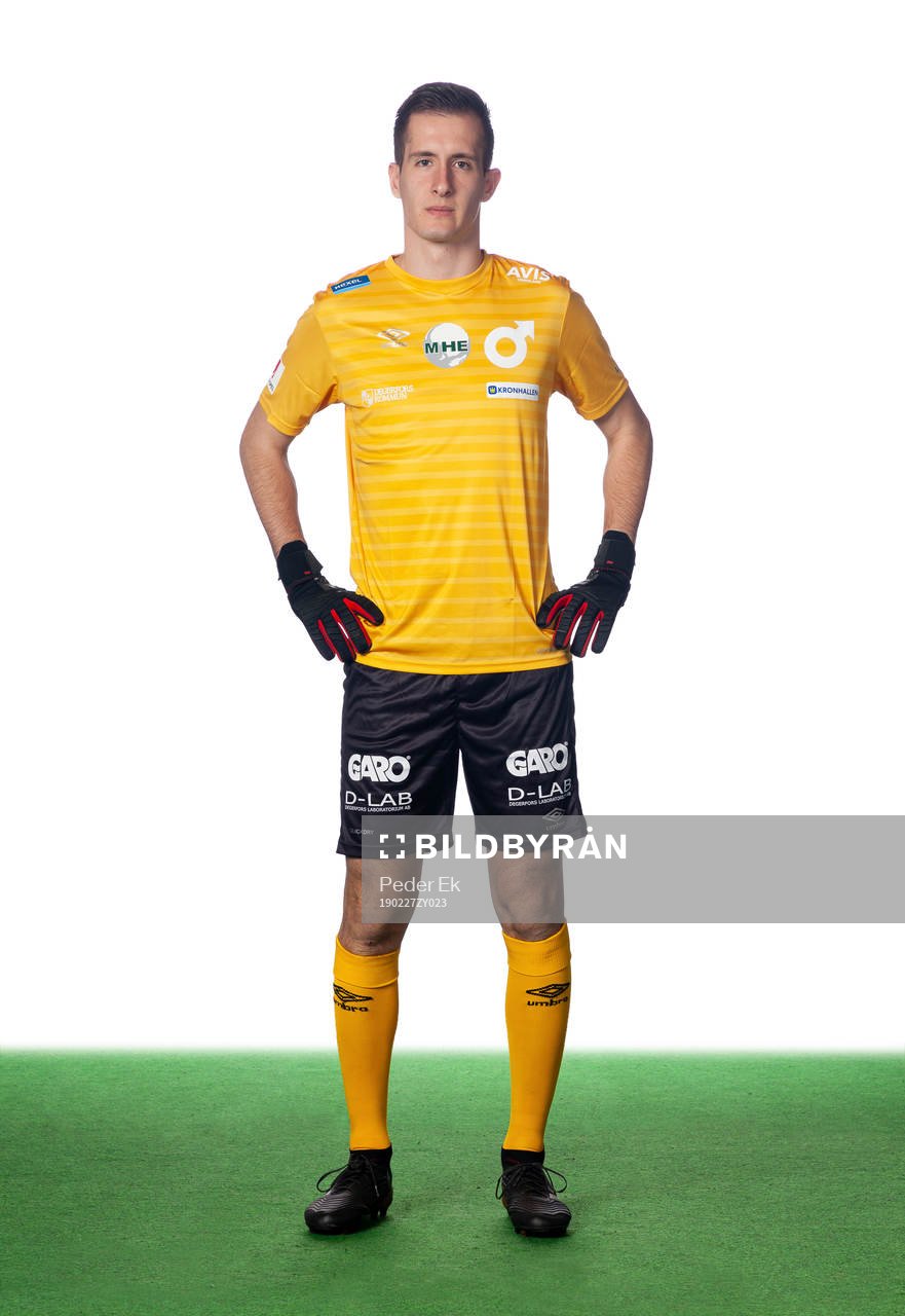 Degerfors målvakt Dario Miskic