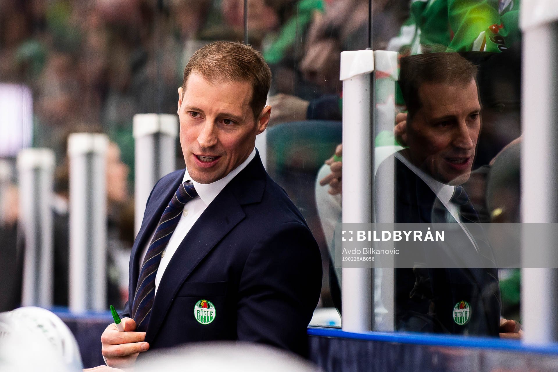 Rögles tränare Cam Abbott