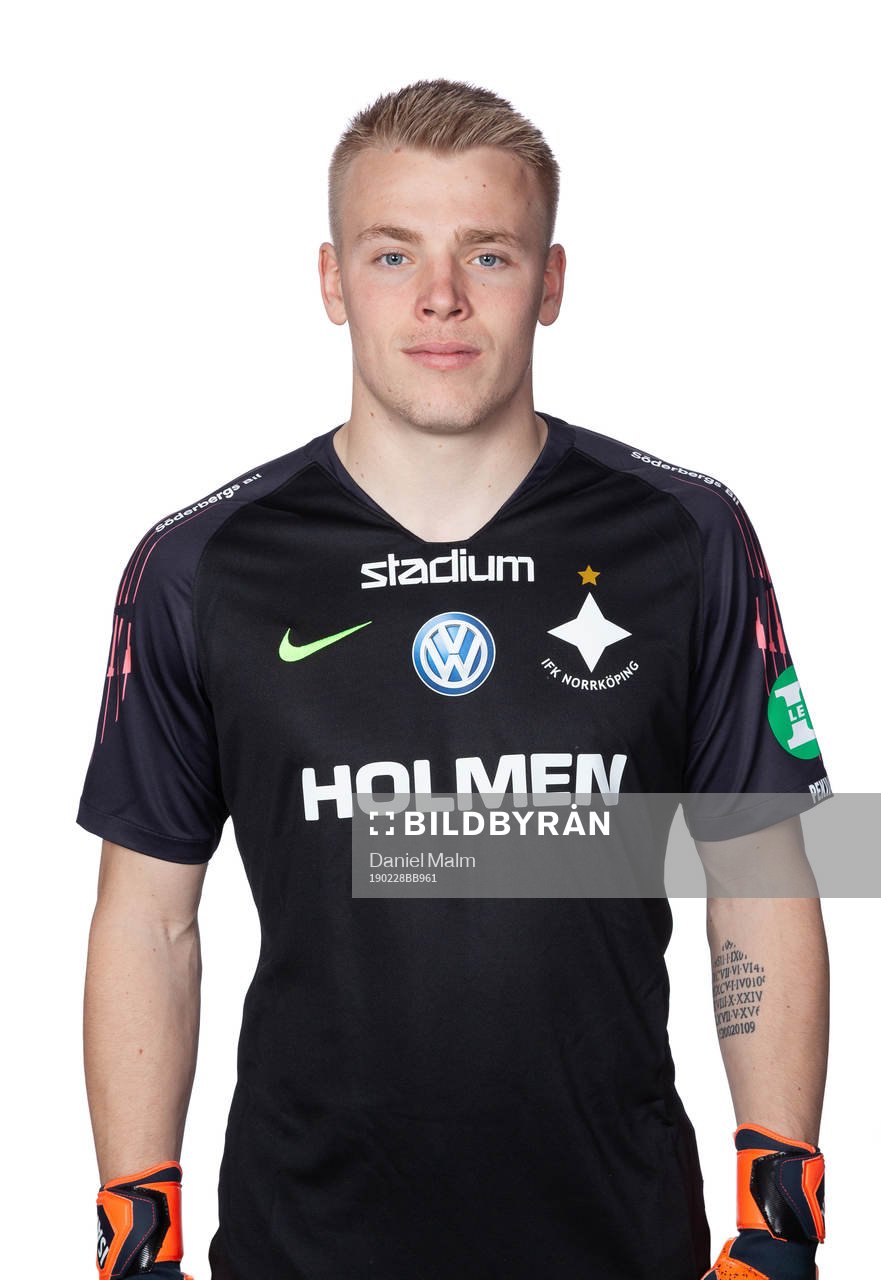 Norrköpings målvakt Isak Pettersson