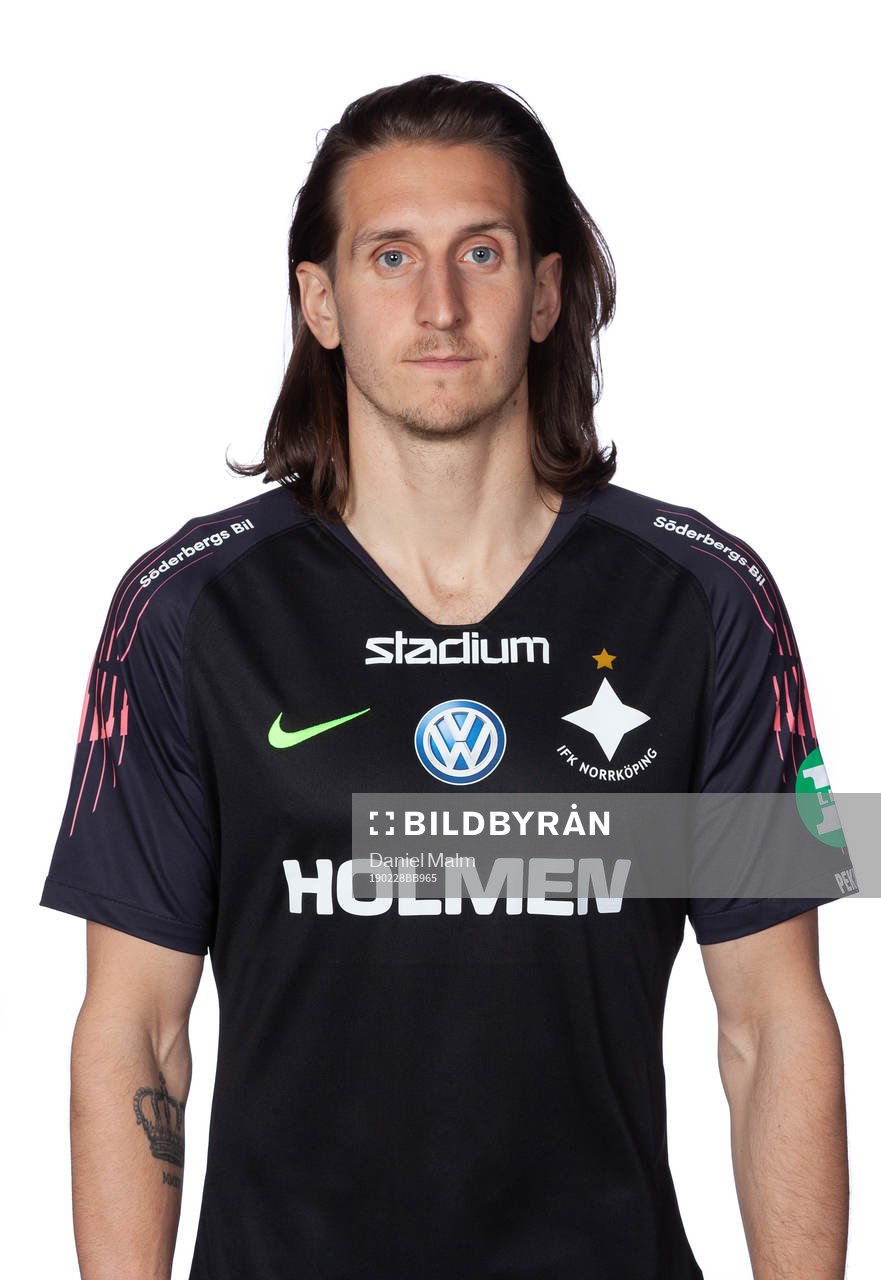 Norrköpings målvakt David Mitov Nilsson