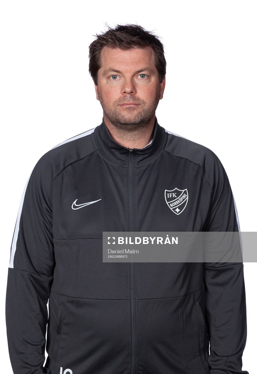 Norrköpings manager Jens Gustafsson