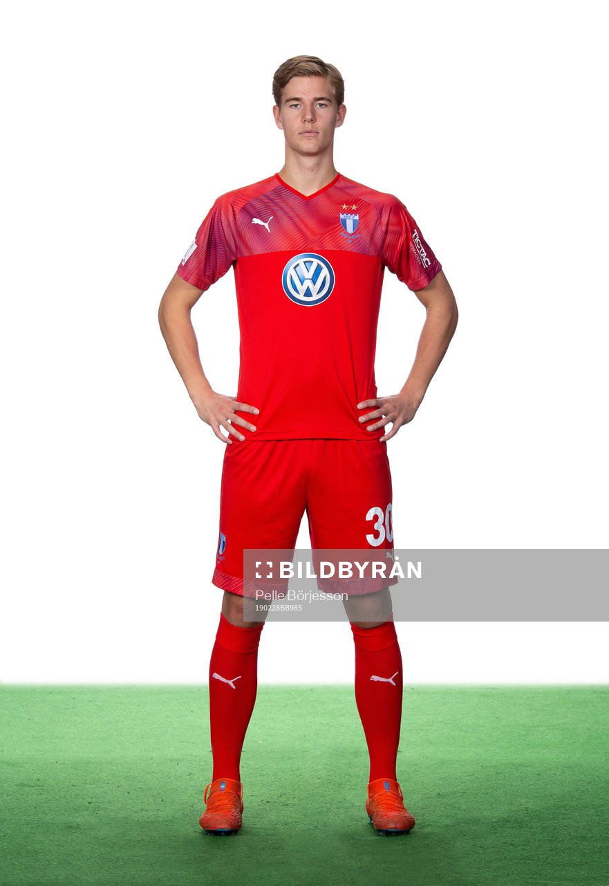 Malmö FFs målvakt Mathias Nilsson