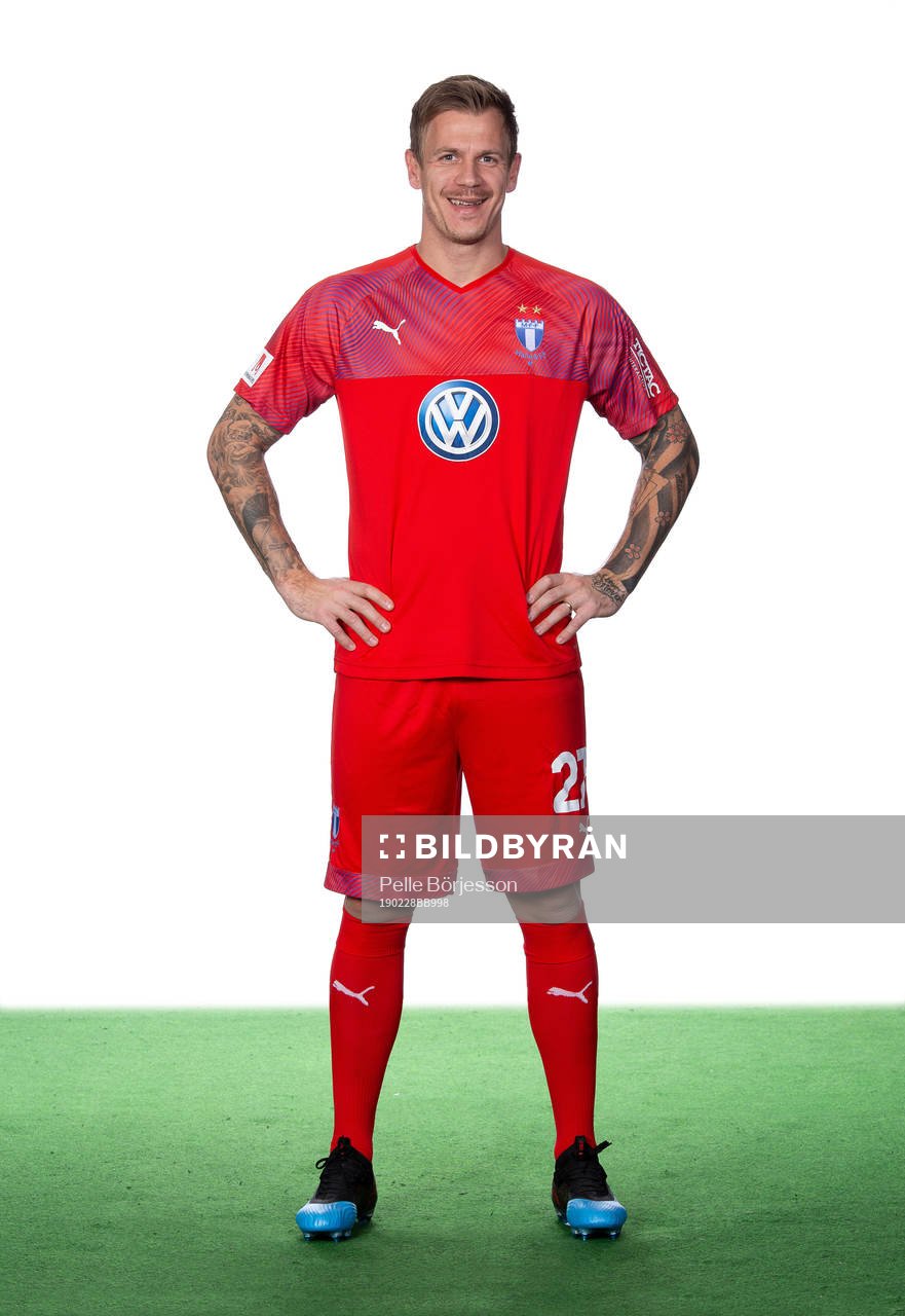 Malmö FFs målvakt Johan Dahlin