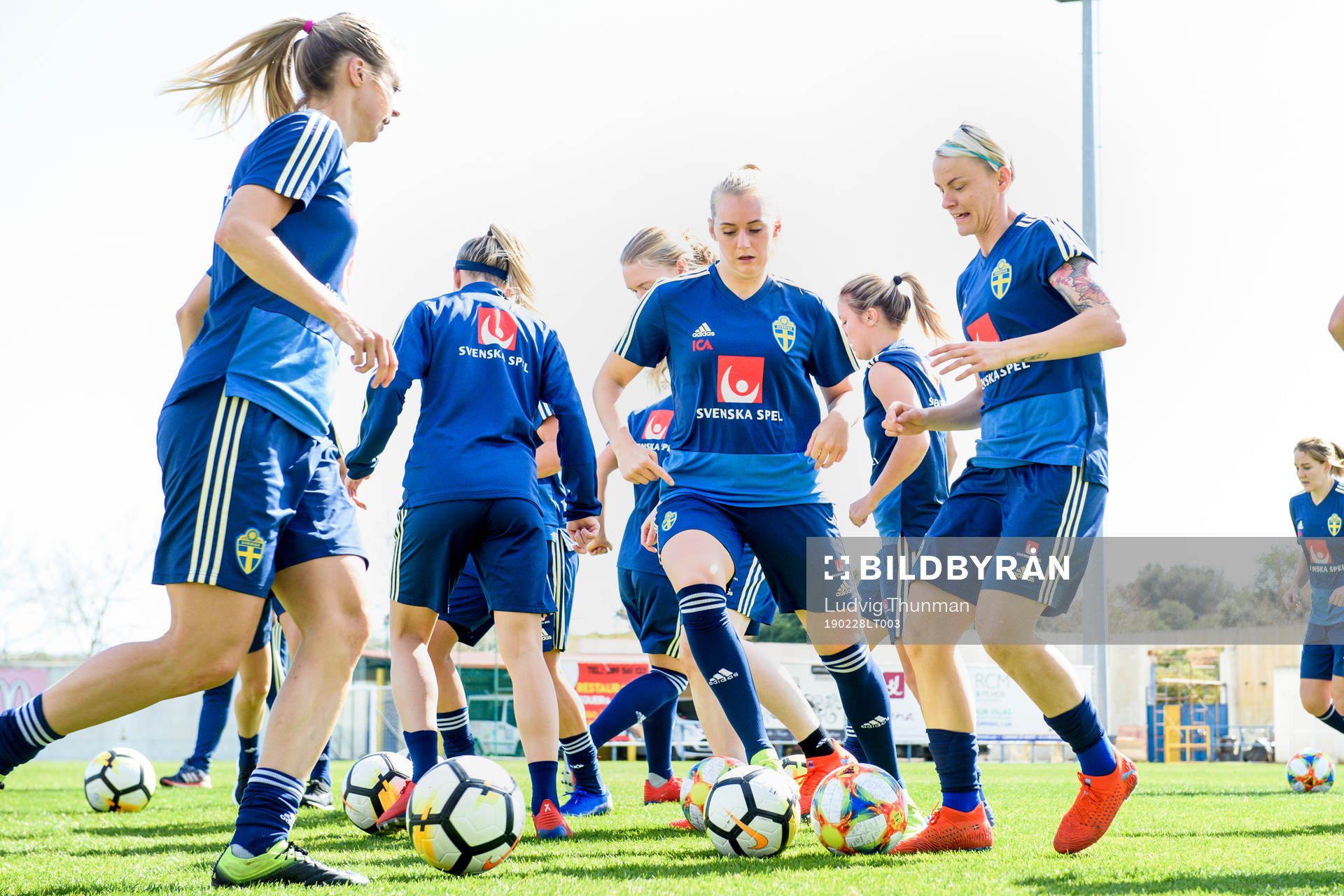 Stina Blackstenius och Nilla Fischer